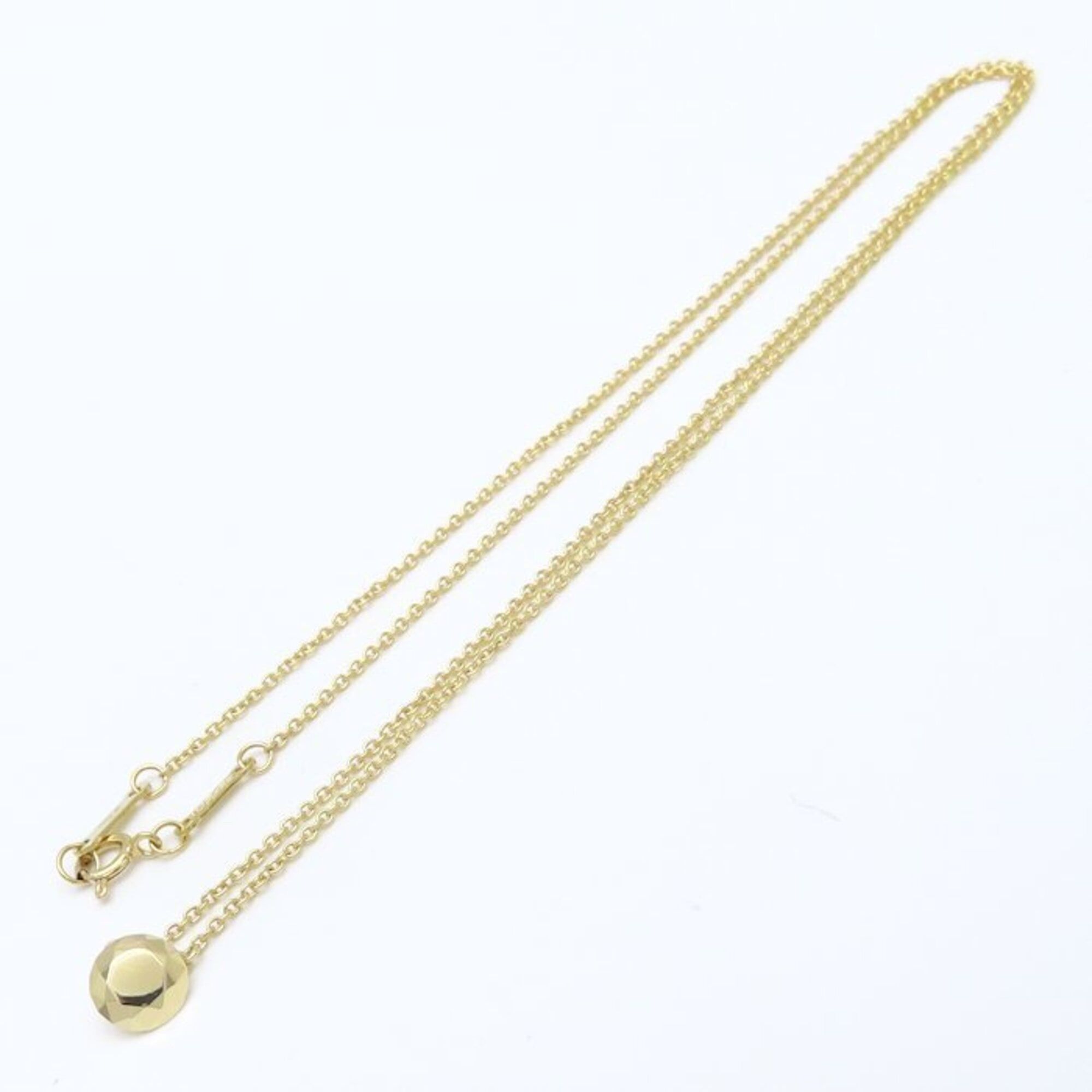 Tiffany & Co. TIFFANY&Co. Tiffany Facet Necklace, Elsa Peretti, 18K Yellow Gold, Women's, 295521 Size ONE SIZE - 4 Thumbnail