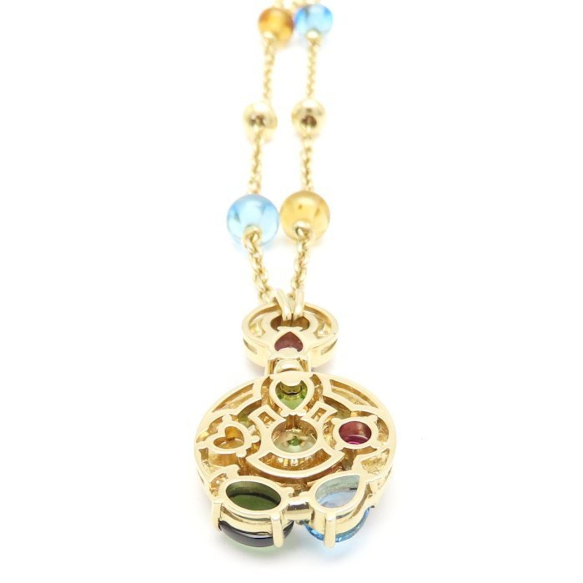 Bvlgari BVLGARI Bulgari Astrale Cerchi Necklace Diamond Multi-Stone 18K Yellow Gold Women's 295512 Size ONE SIZE - 5 Thumbnail