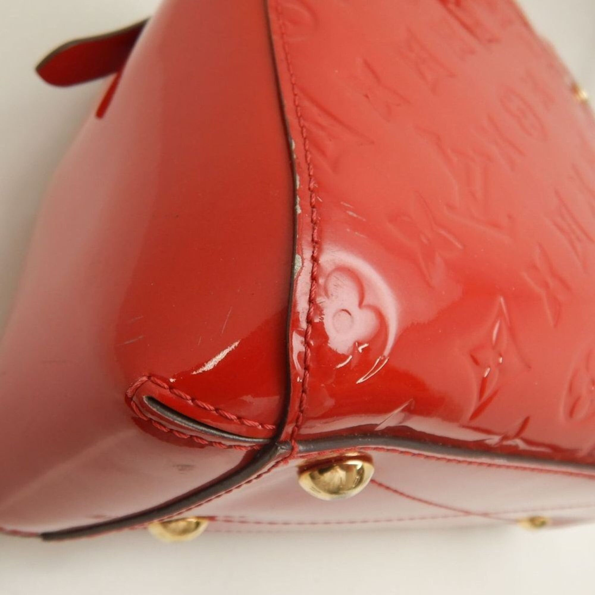 Louis Vuitton LOUIS VUITTON Vernis Montaigne BB M50170 Handbag Cerise Women's 253821 Size ONE SIZE - 17 Thumbnail