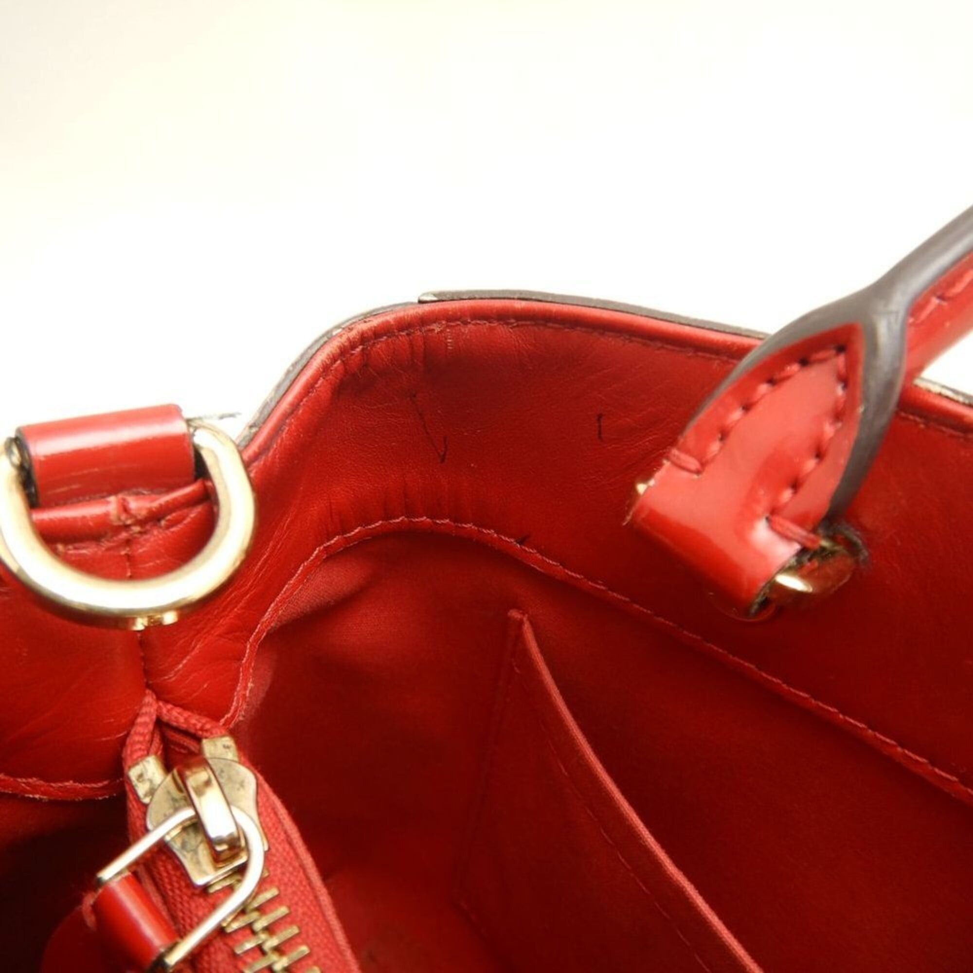Louis Vuitton LOUIS VUITTON Vernis Montaigne BB M50170 Handbag Cerise Women's 253821 Size ONE SIZE - 22 Thumbnail