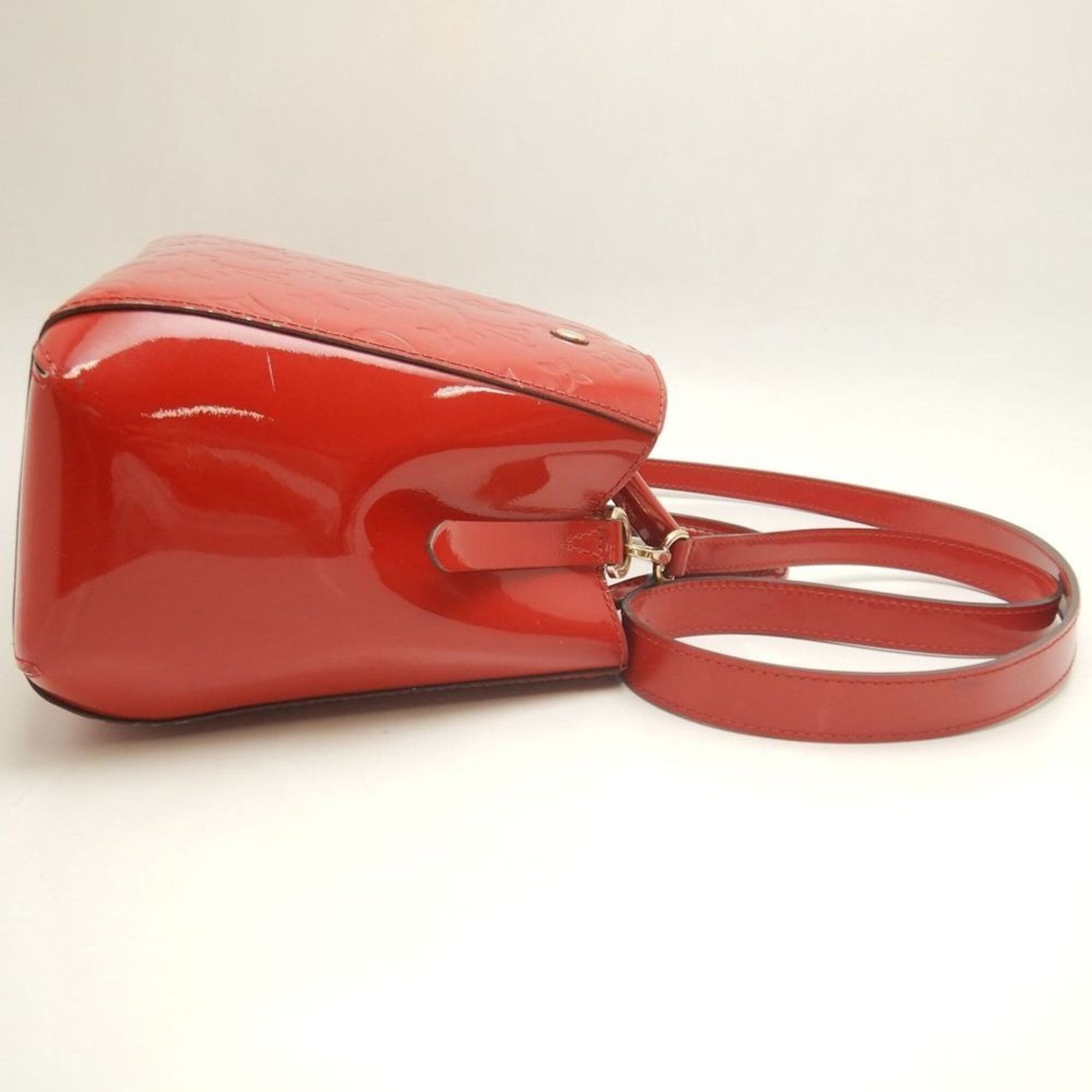 Louis Vuitton LOUIS VUITTON Vernis Montaigne BB M50170 Handbag Cerise Women's 253821 Size ONE SIZE - 5 Thumbnail