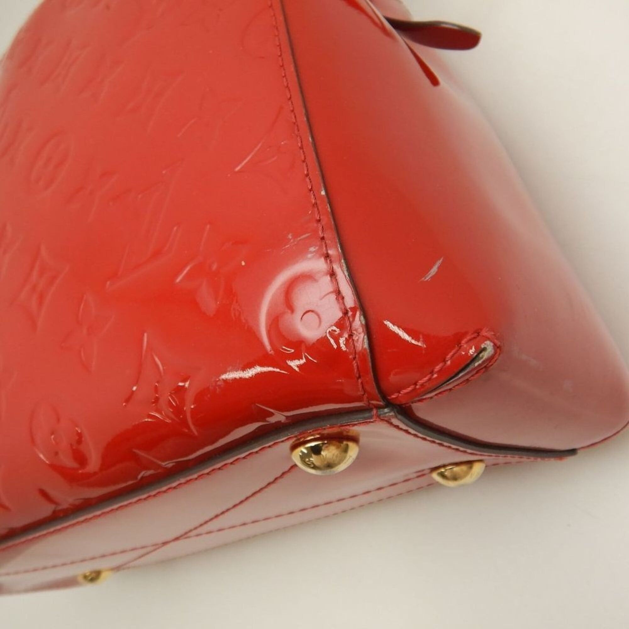 Louis Vuitton LOUIS VUITTON Vernis Montaigne BB M50170 Handbag Cerise Women's 253821 Size ONE SIZE - 18 Thumbnail
