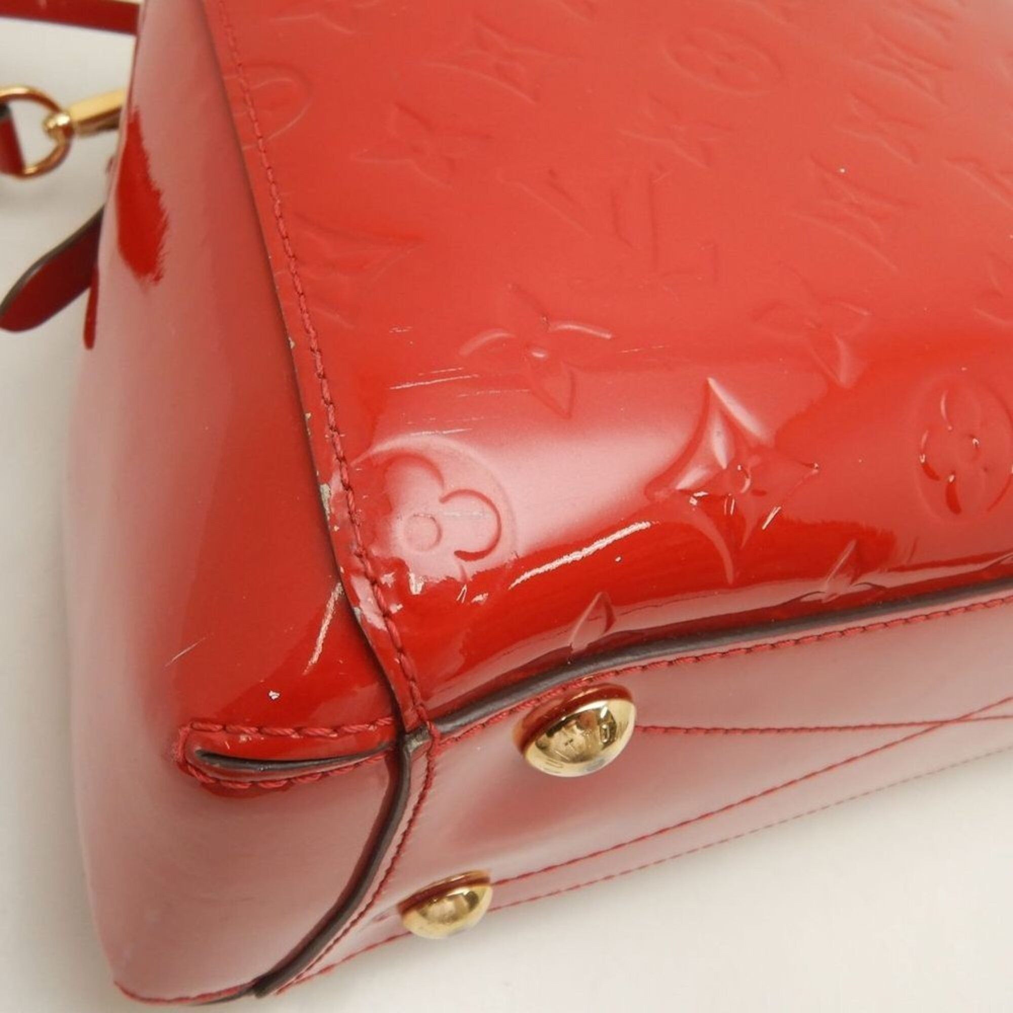 Louis Vuitton LOUIS VUITTON Vernis Montaigne BB M50170 Handbag Cerise Women's 253821 Size ONE SIZE - 15 Thumbnail