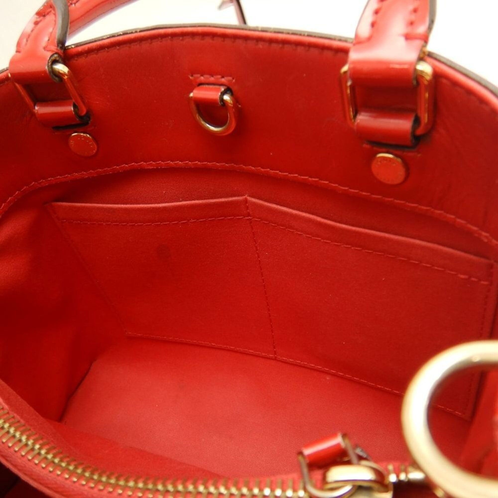 Louis Vuitton LOUIS VUITTON Vernis Montaigne BB M50170 Handbag Cerise Women's 253821 Size ONE SIZE - 21 Thumbnail