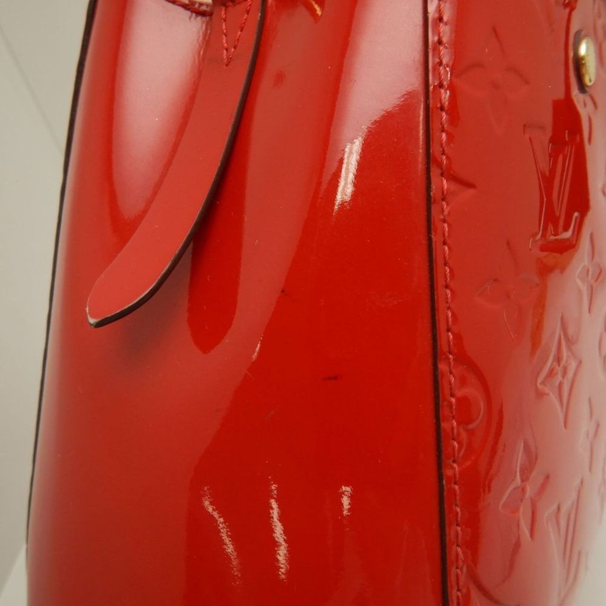Louis Vuitton LOUIS VUITTON Vernis Montaigne BB M50170 Handbag Cerise Women's 253821 Size ONE SIZE - 13 Thumbnail