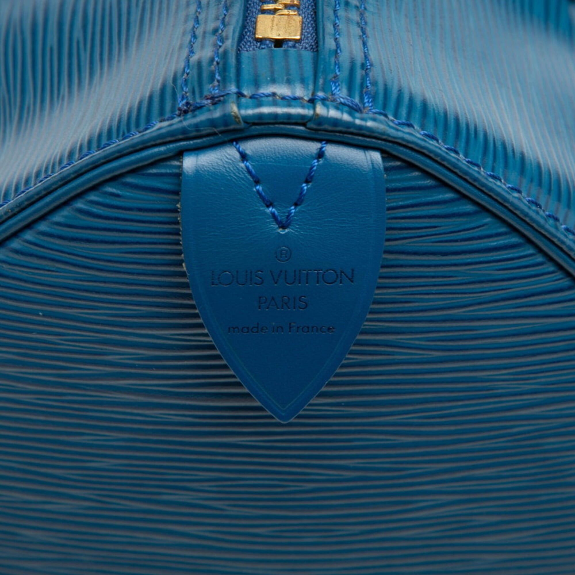 Louis Vuitton Louis Vuitton Epi Speedy 25 Handbag Mini Boston Bag M43015 Toledo Blue Leather Women's LOUIS VUITTON Size ONE SIZE - 5 Thumbnail
