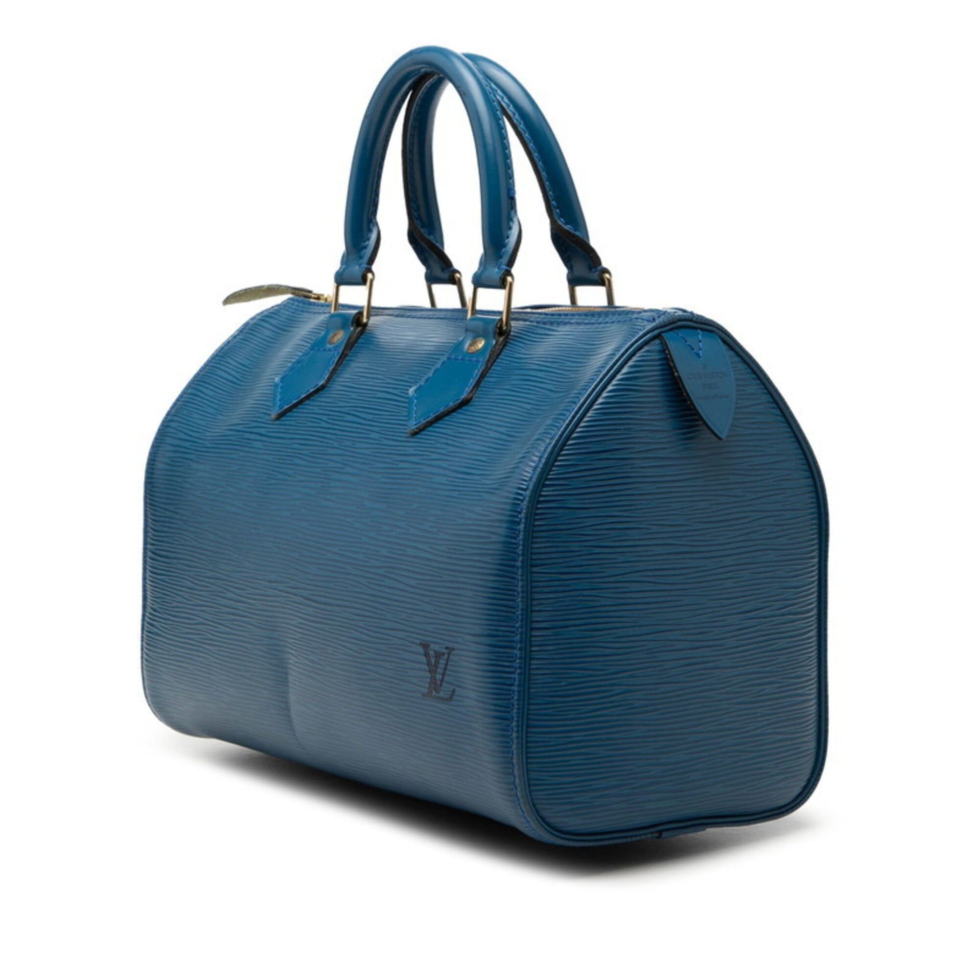 Louis Vuitton Louis Vuitton Epi Speedy 25 Handbag Mini Boston Bag M43015 Toledo Blue Leather Women's LOUIS VUITTON Size ONE SIZE - 2 Thumbnail