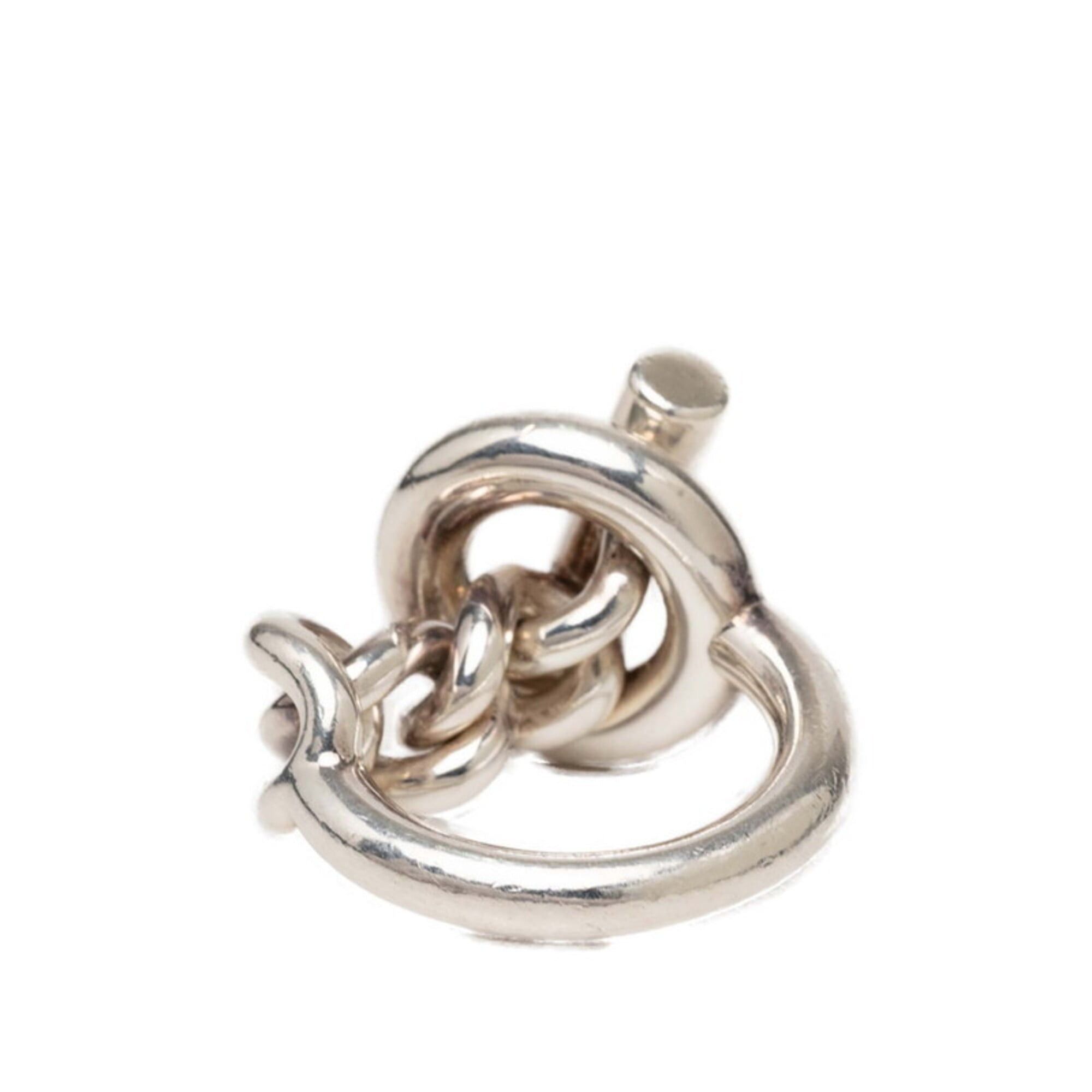 Hermes Hermes Croisette GM Ring, Size #54, SV925 Silver, Women's. Size ONE SIZE - 3 Thumbnail