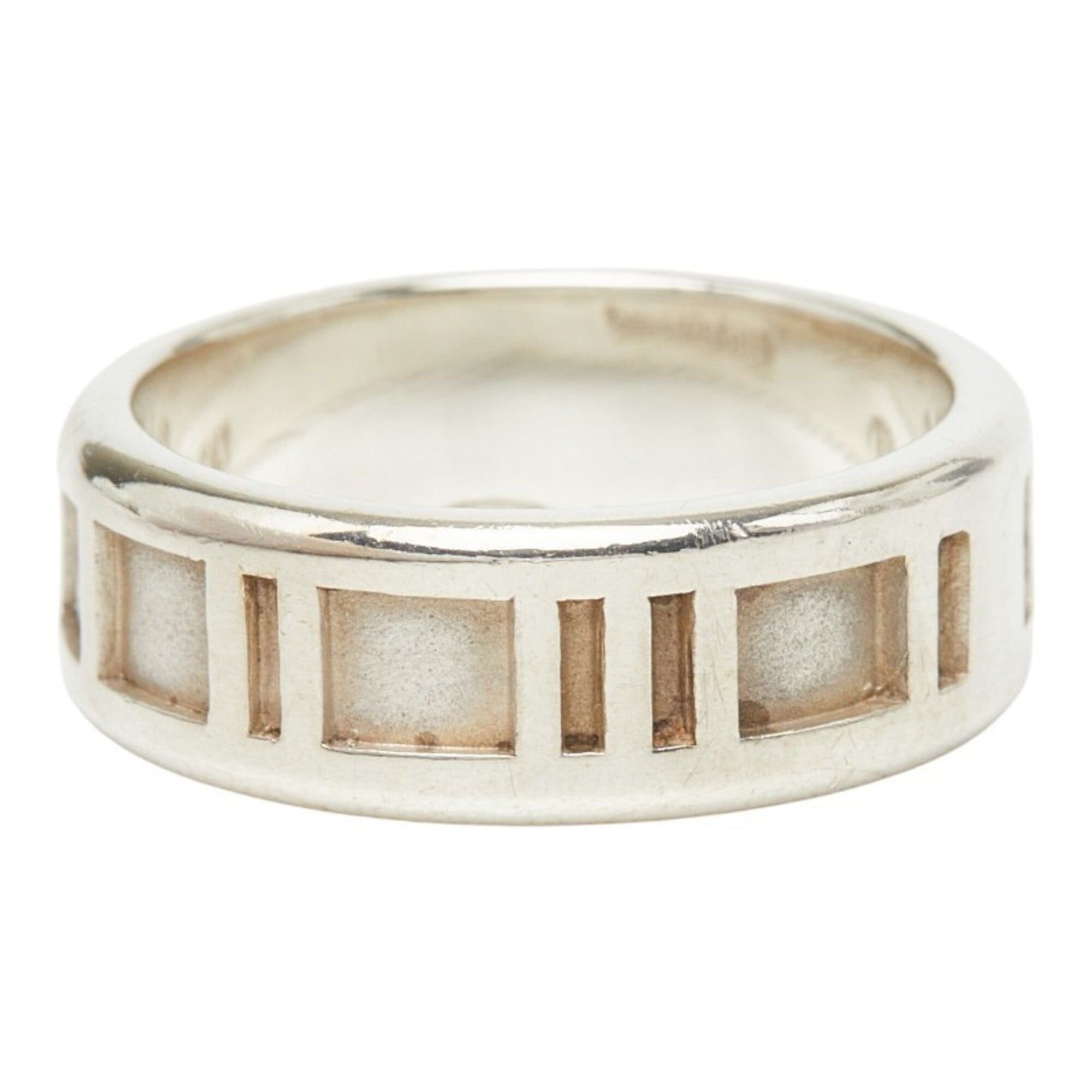Tiffany & Co. Tiffany & Co. Atlas Ring, Sterling Silver (SV925), Women's Ring. Size ONE SIZE - 3 Thumbnail