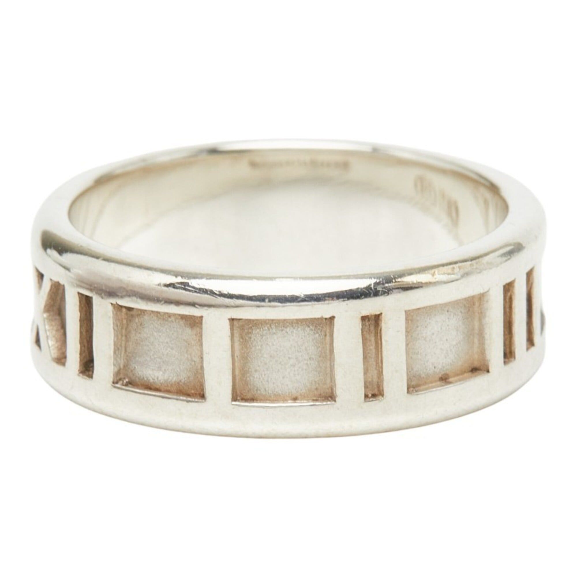 Tiffany & Co. Tiffany & Co. Atlas Ring, Sterling Silver (SV925), Women's Ring. Size ONE SIZE - 2 Thumbnail