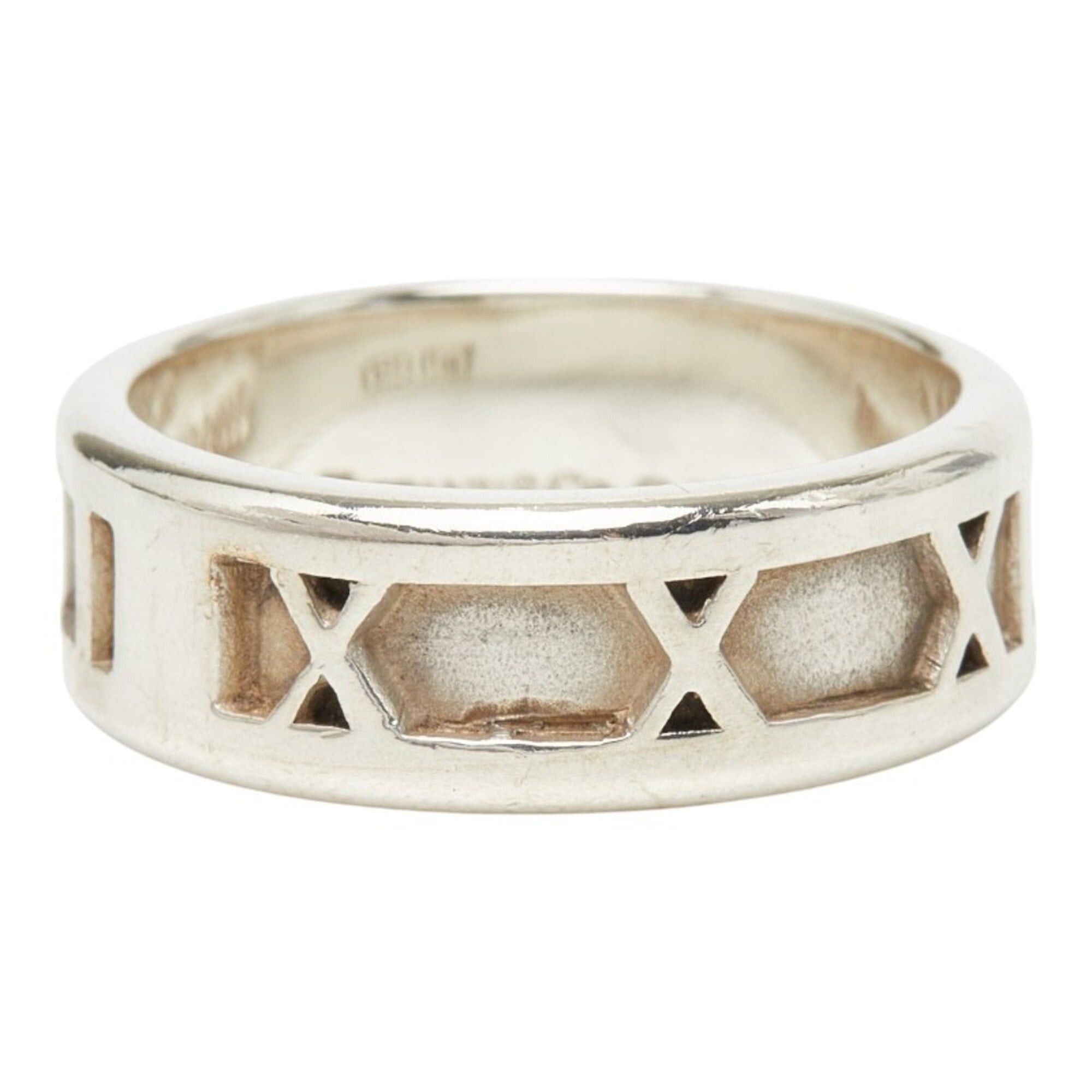 Tiffany & Co. Tiffany & Co. Atlas Ring, Sterling Silver (SV925), Women's Ring. Size ONE SIZE - 4 Thumbnail