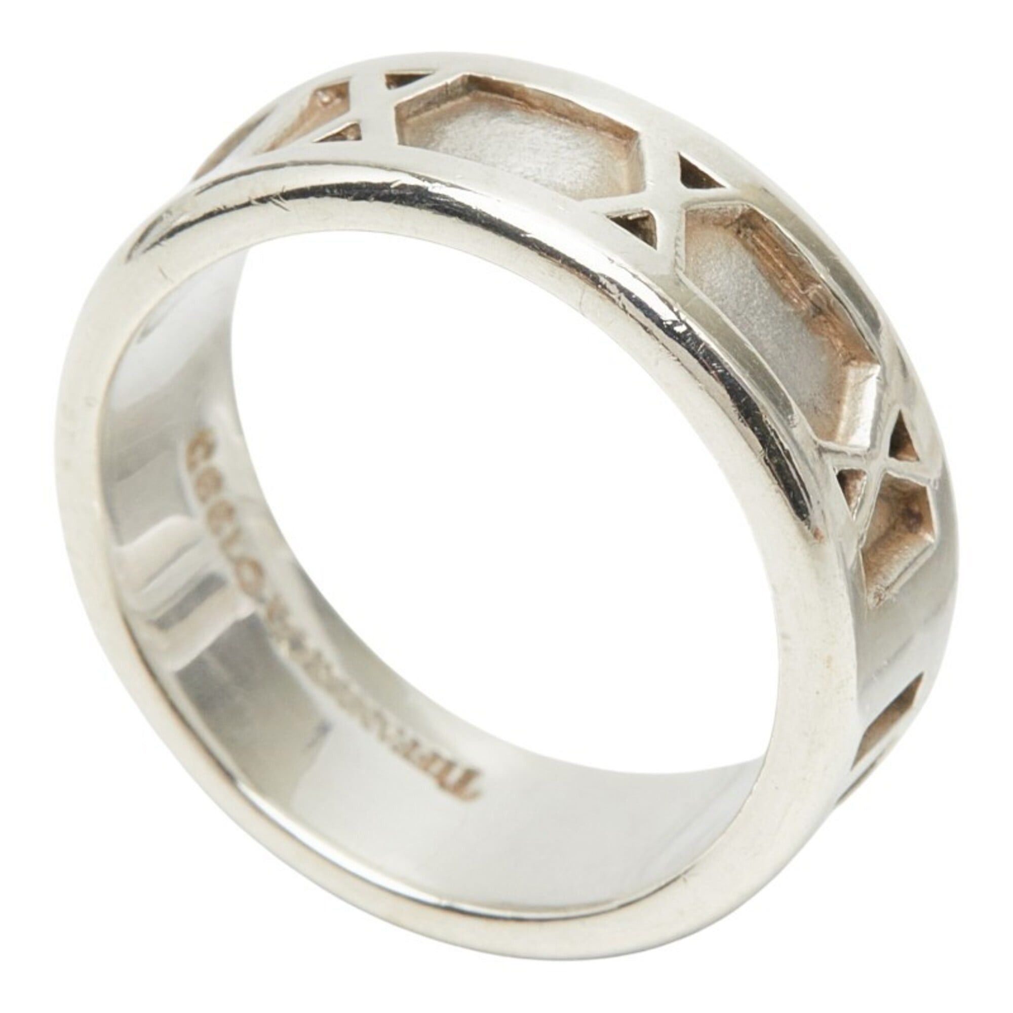 Tiffany & Co. Tiffany & Co. Atlas Ring, Sterling Silver (SV925), Women's Ring. Size ONE SIZE - 5 Thumbnail
