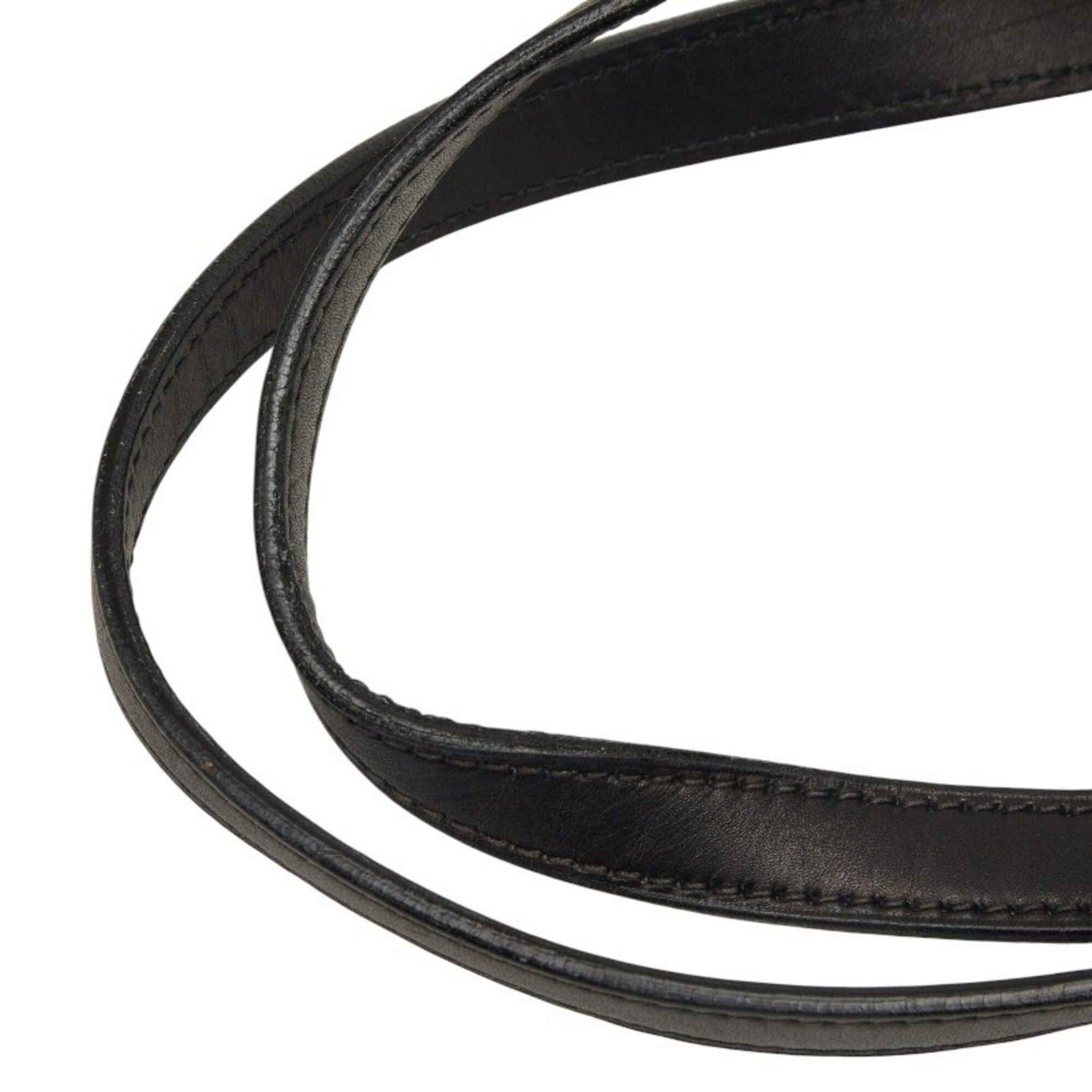 Prada Prada Triangle Logo Plate Flap Shoulder Bag, Black Nylon Leather, Women's PRADA Size ONE SIZE - 4 Thumbnail