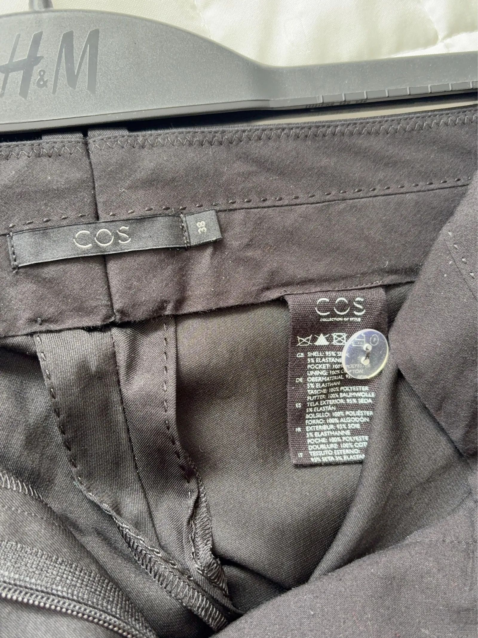 Cos COS Pants Size 27" / US 4 / IT 40 - 3 Thumbnail
