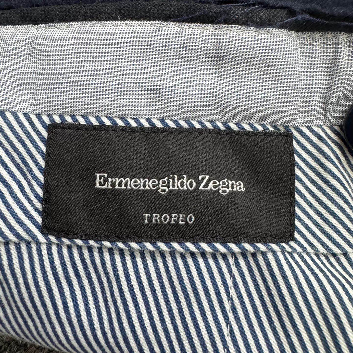 Ermenegildo Zegna Ermenegildo Zegna Trofeo Wool Casual Pants Size 36 Size US 36 / EU 52 - 3 Thumbnail