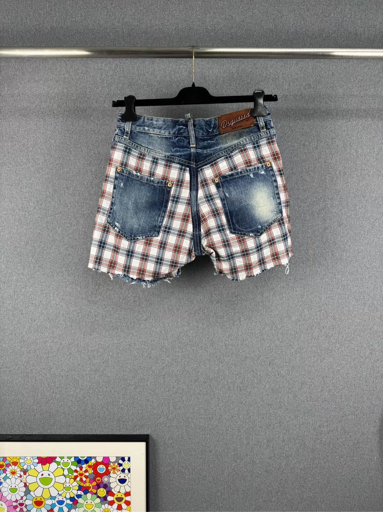 Dsquared2 Dsquared2 Plaid Denim Shorts US 28 Size US 28 / EU 44 - 3 Thumbnail