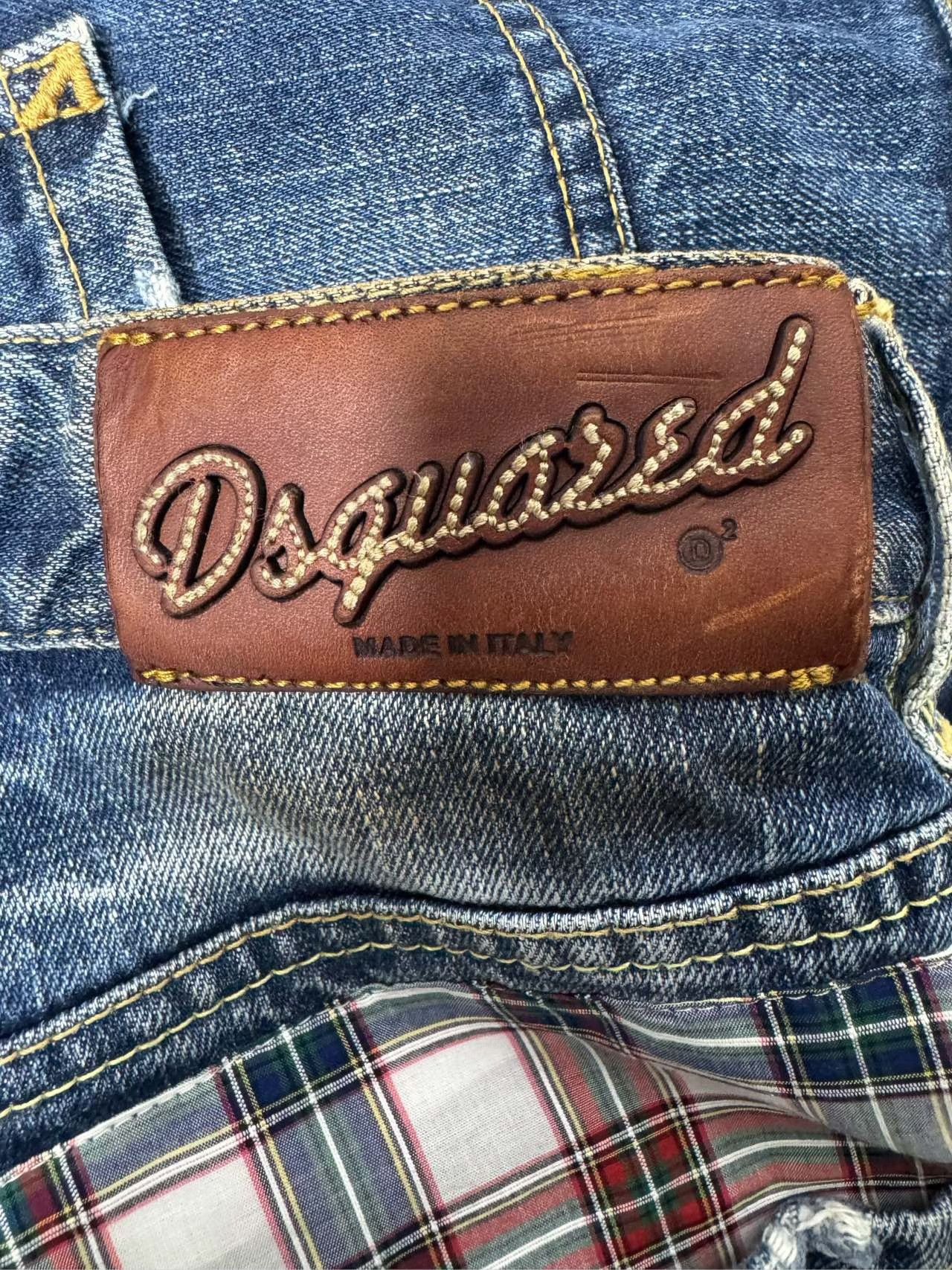 Dsquared2 Dsquared2 Plaid Denim Shorts US 28 Size US 28 / EU 44 - 4 Thumbnail