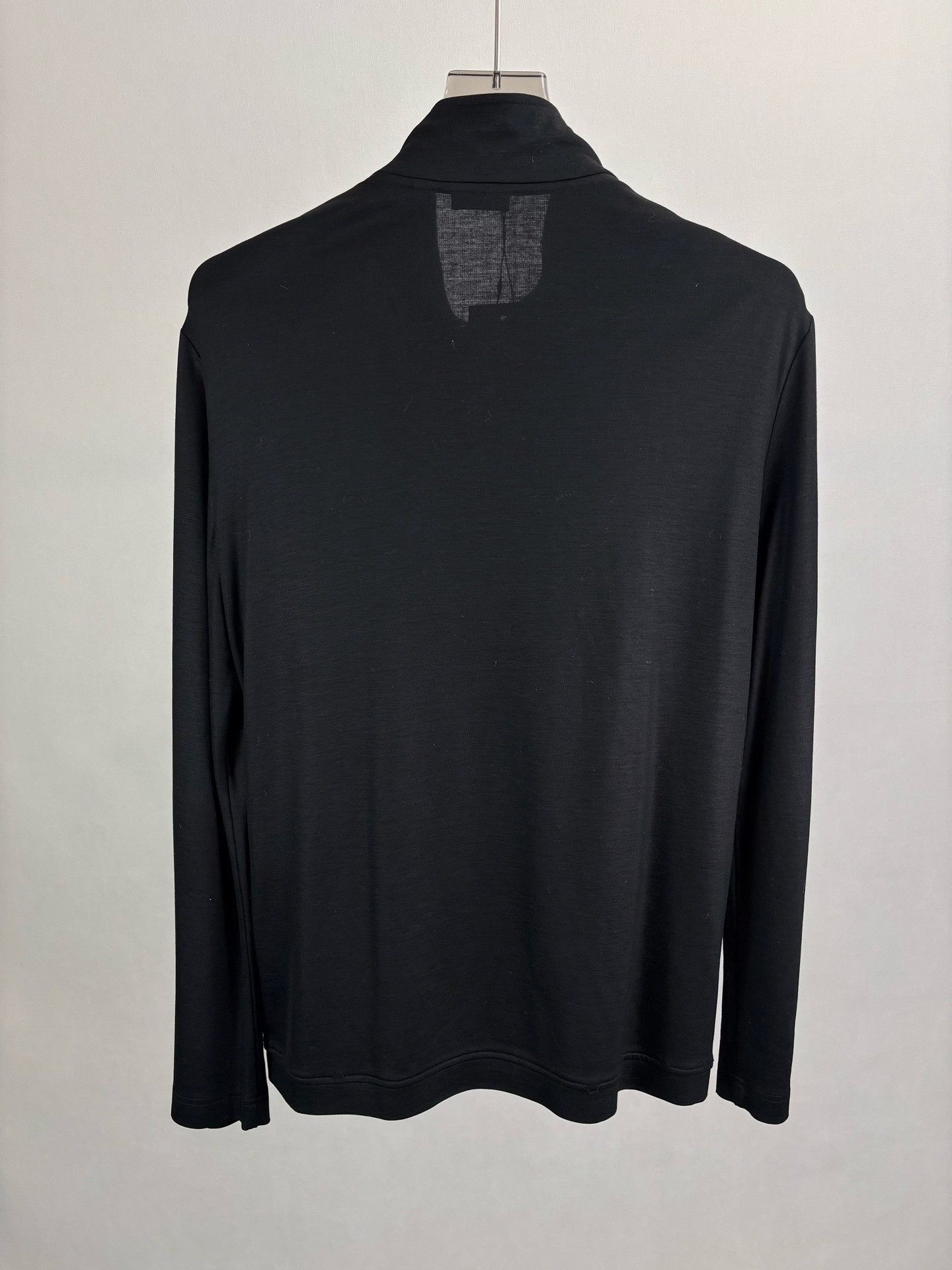 VERRI Verri Black Half-Zip Long Sleeve Shirt Size M Size US M / EU 48-50 / 2 - 3 Thumbnail