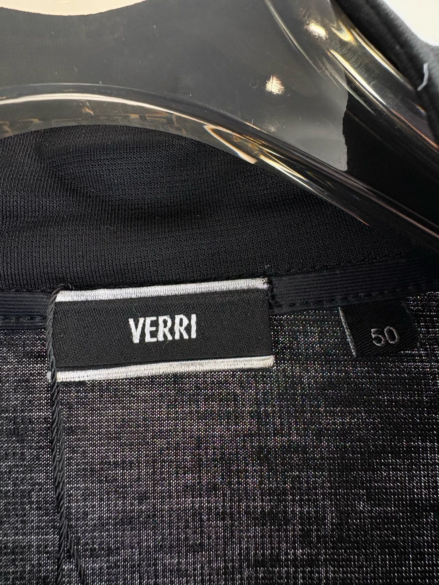 VERRI Verri Black Half-Zip Long Sleeve Shirt Size M Size US M / EU 48-50 / 2 - 4 Thumbnail