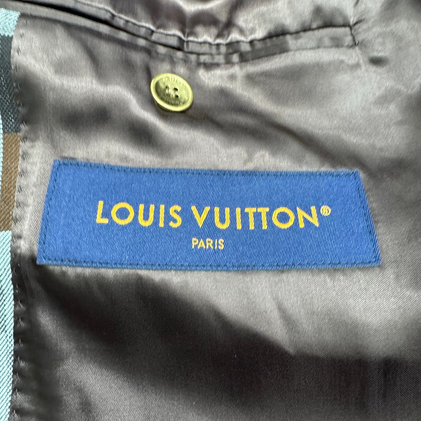 Louis Vuitton Louis Vuitton Pixel Check Blazer Size 38R Size 38R - 3 Thumbnail
