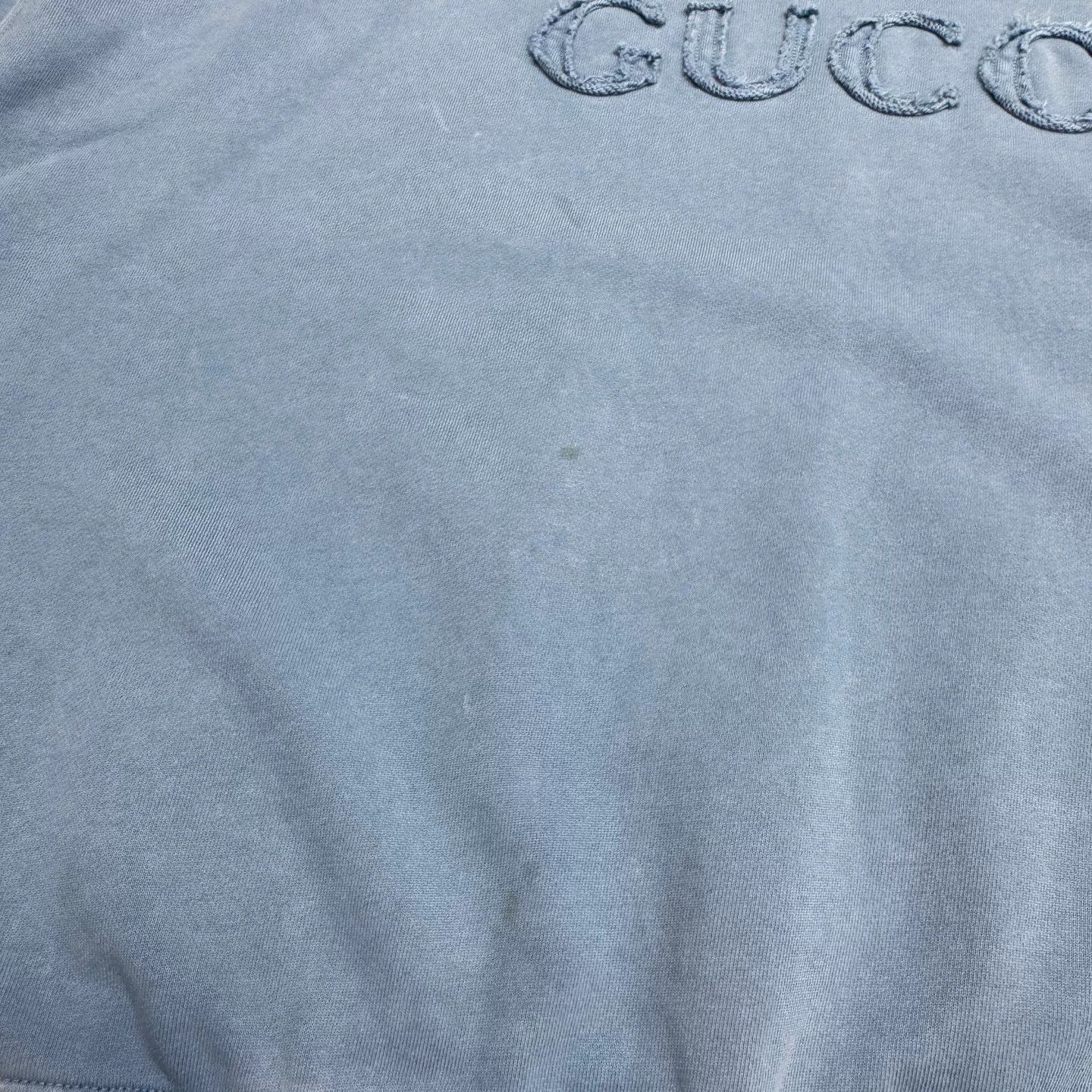 Gucci Gucci Embroidered Logo Sweatshirt Size M Size US M / EU 48-50 / 2 - 3 Thumbnail