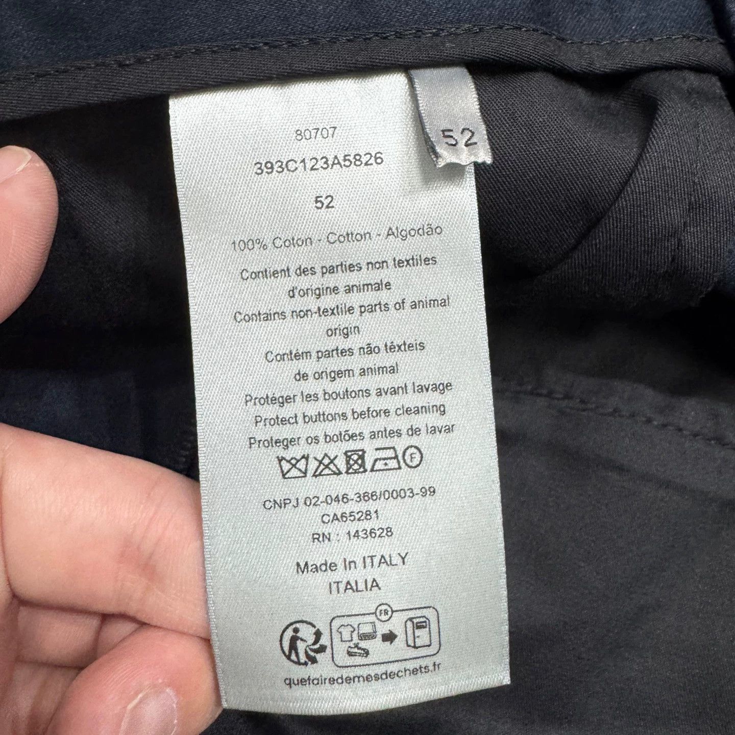 Dior Dior x Dior Tears Casual Pants Size 52 Size US 36 / EU 52 - 4 Thumbnail