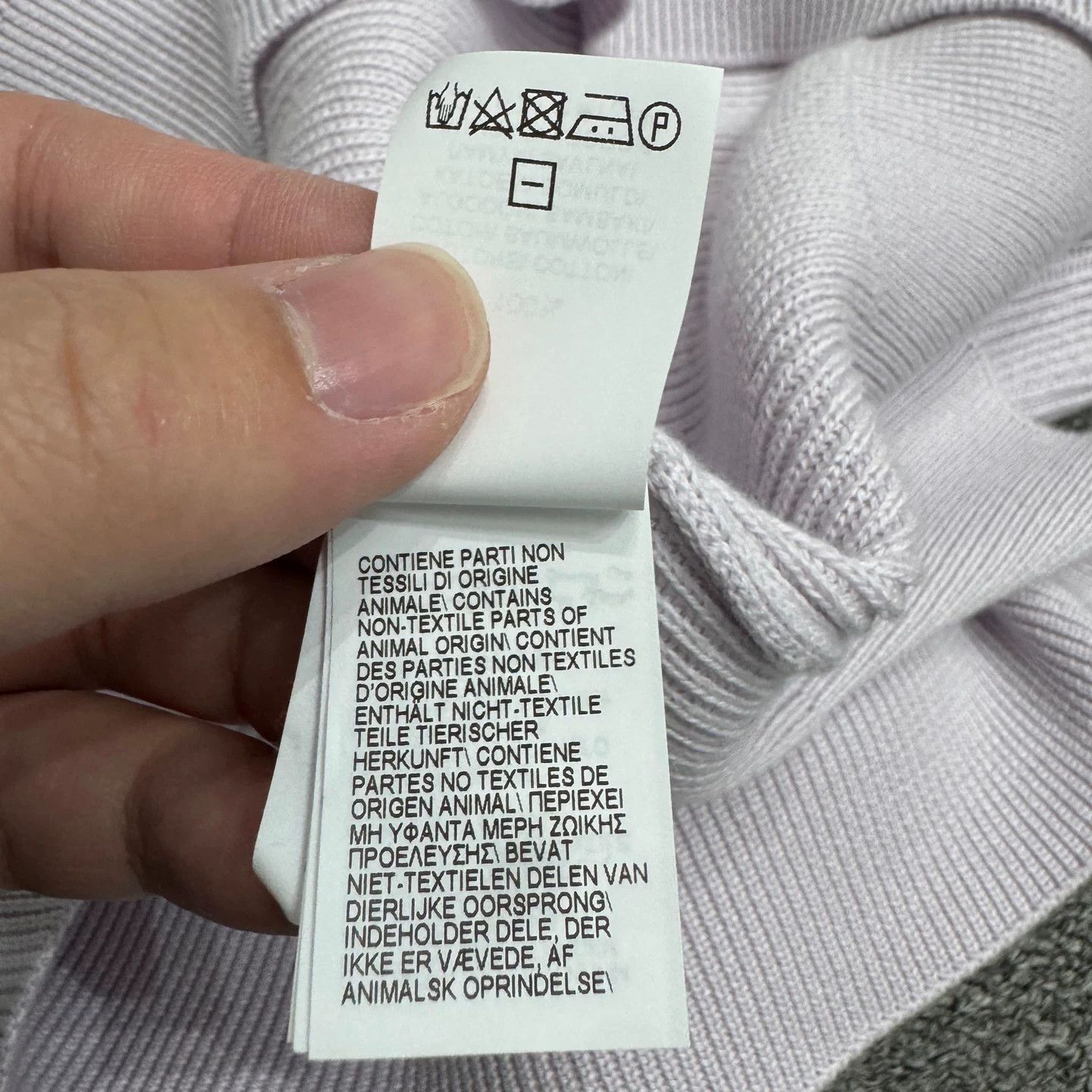 Brunello Cucinelli Brunello Cucinelli Lavender Knit Polo Size L Size US L / EU 52-54 / 3 - 5 Thumbnail