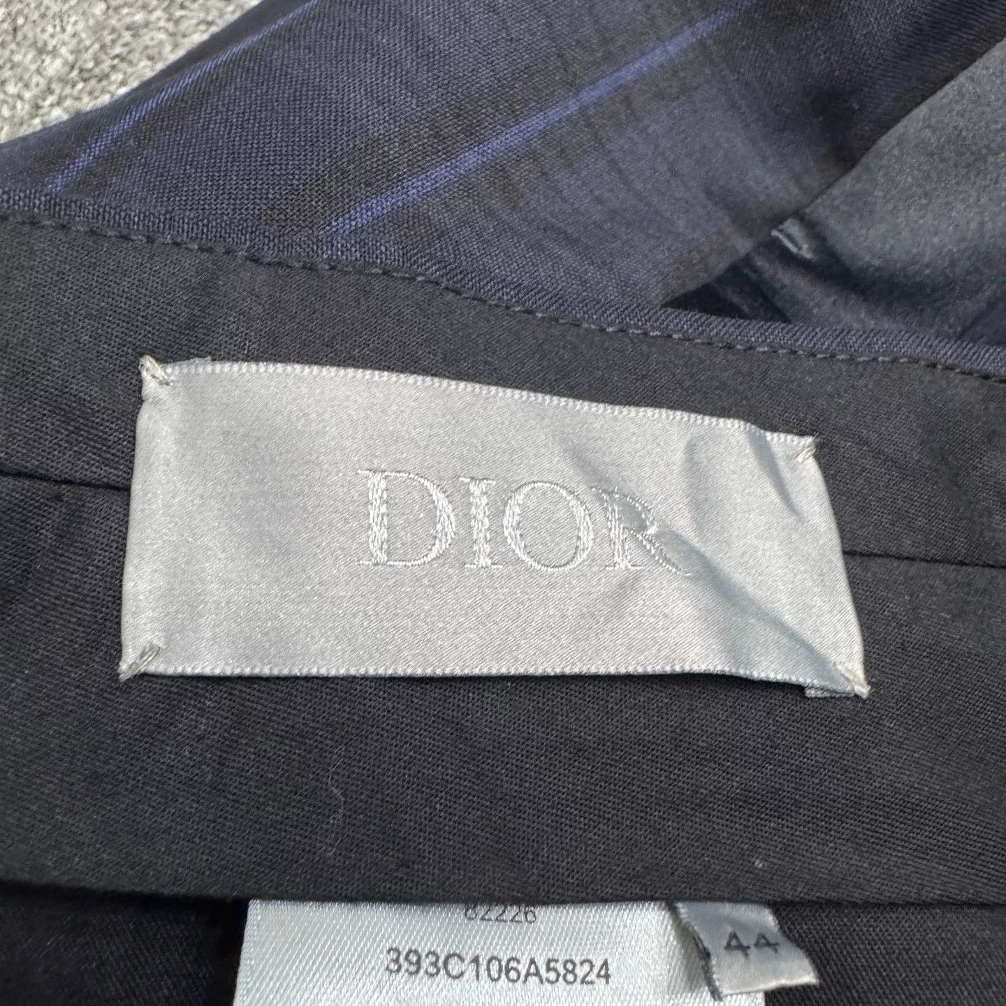 Dior Dior Plaid Wool Mohair Trousers Size 28 Size US 28 / EU 44 - 3 Thumbnail