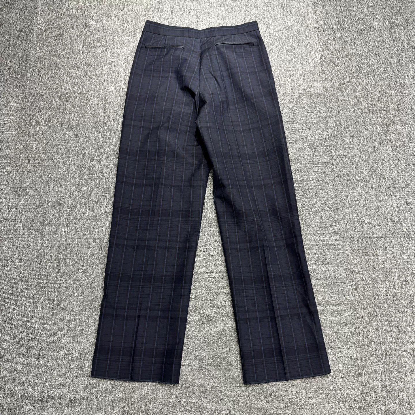 Dior Dior x Denim Tears Plaid Wool Casual Pants Size 32 Size US 32 / EU 48 - 6 Thumbnail