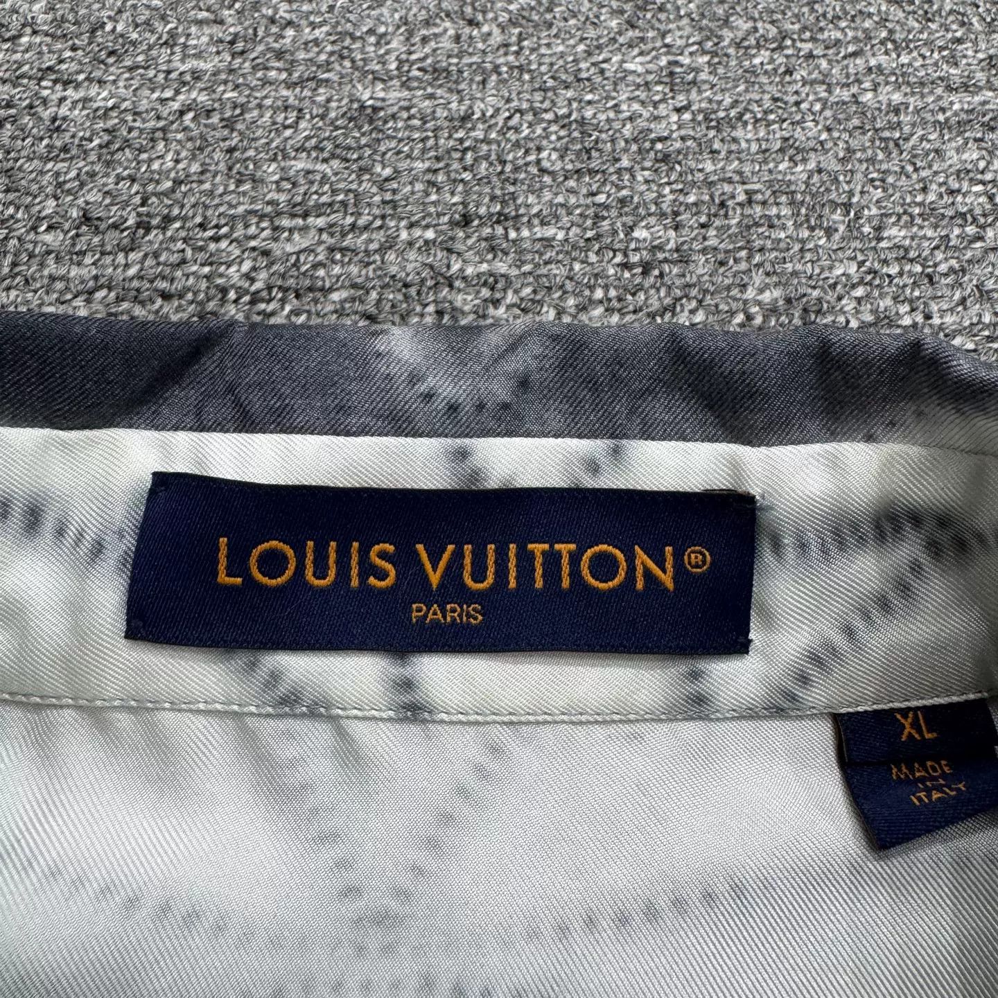 Louis Vuitton Louis Vuitton Monogram Silk Short Sleeve Shirt XL Size US XL / EU 56 / 4 - 3 Thumbnail