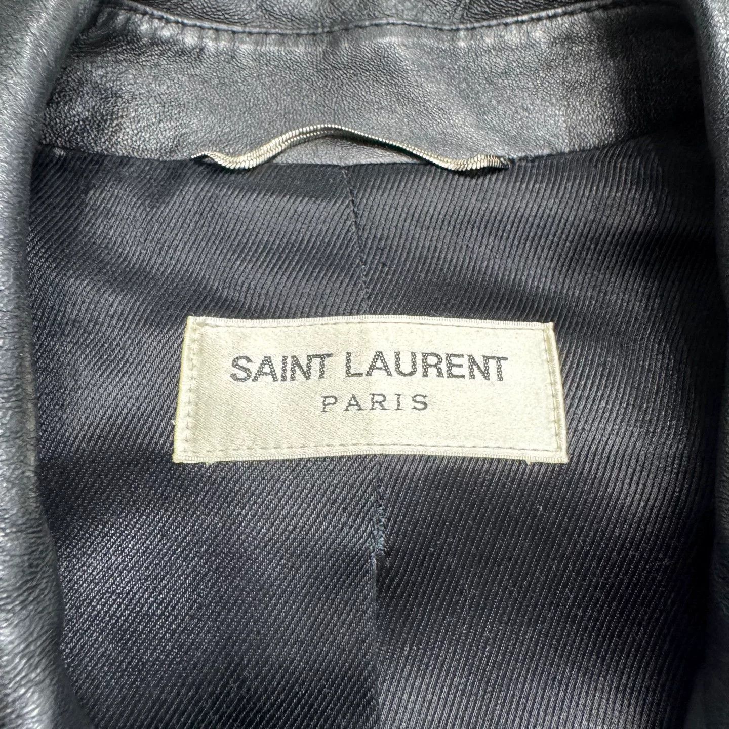 Saint Laurent Paris Saint Laurent Lambskin Biker Jacket Size 48 Size US M / EU 48-50 / 2 - 3 Thumbnail