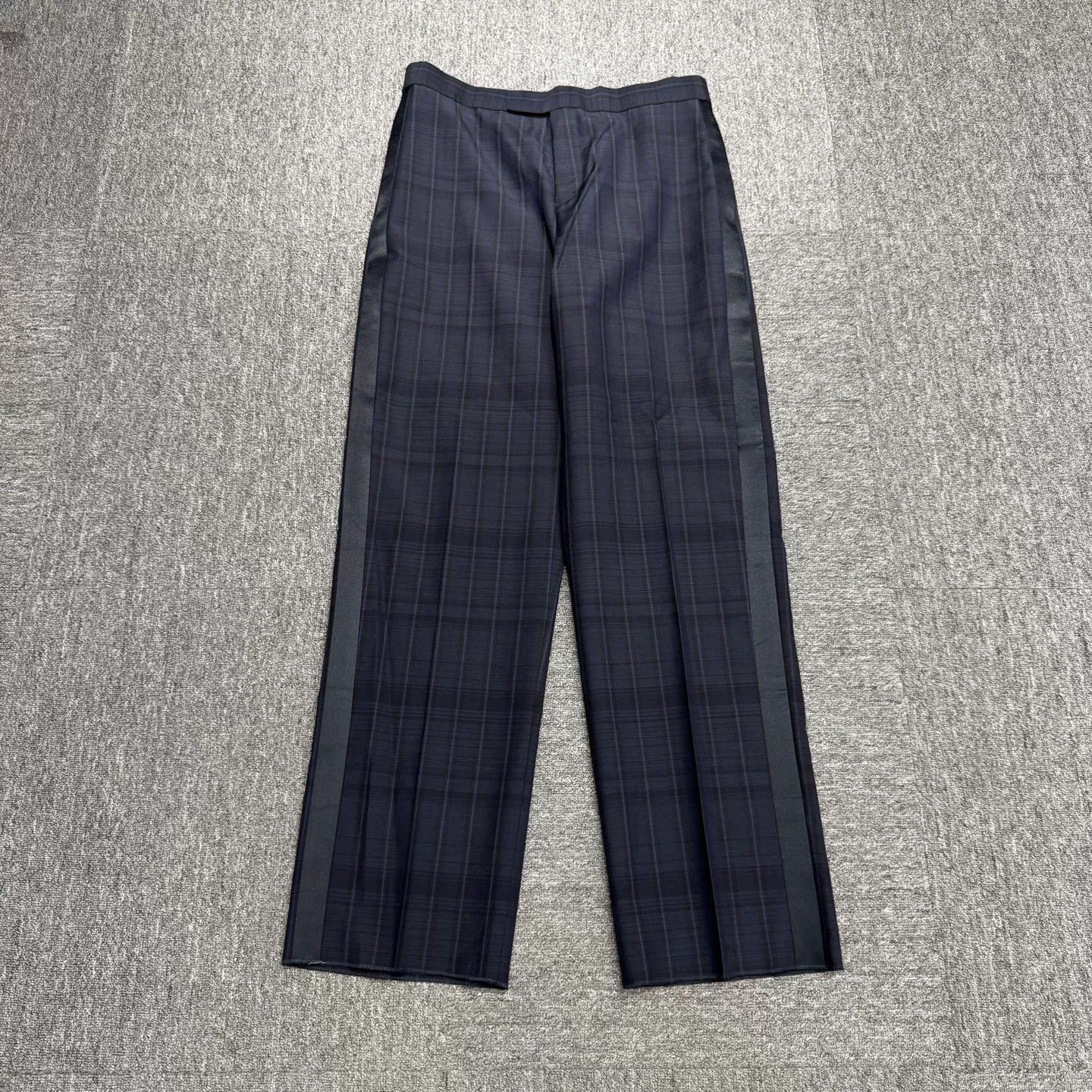 Dior Dior x Denim Tears Checked Wool Trousers Size 34 Size US 34 / EU 50 - 2 Thumbnail