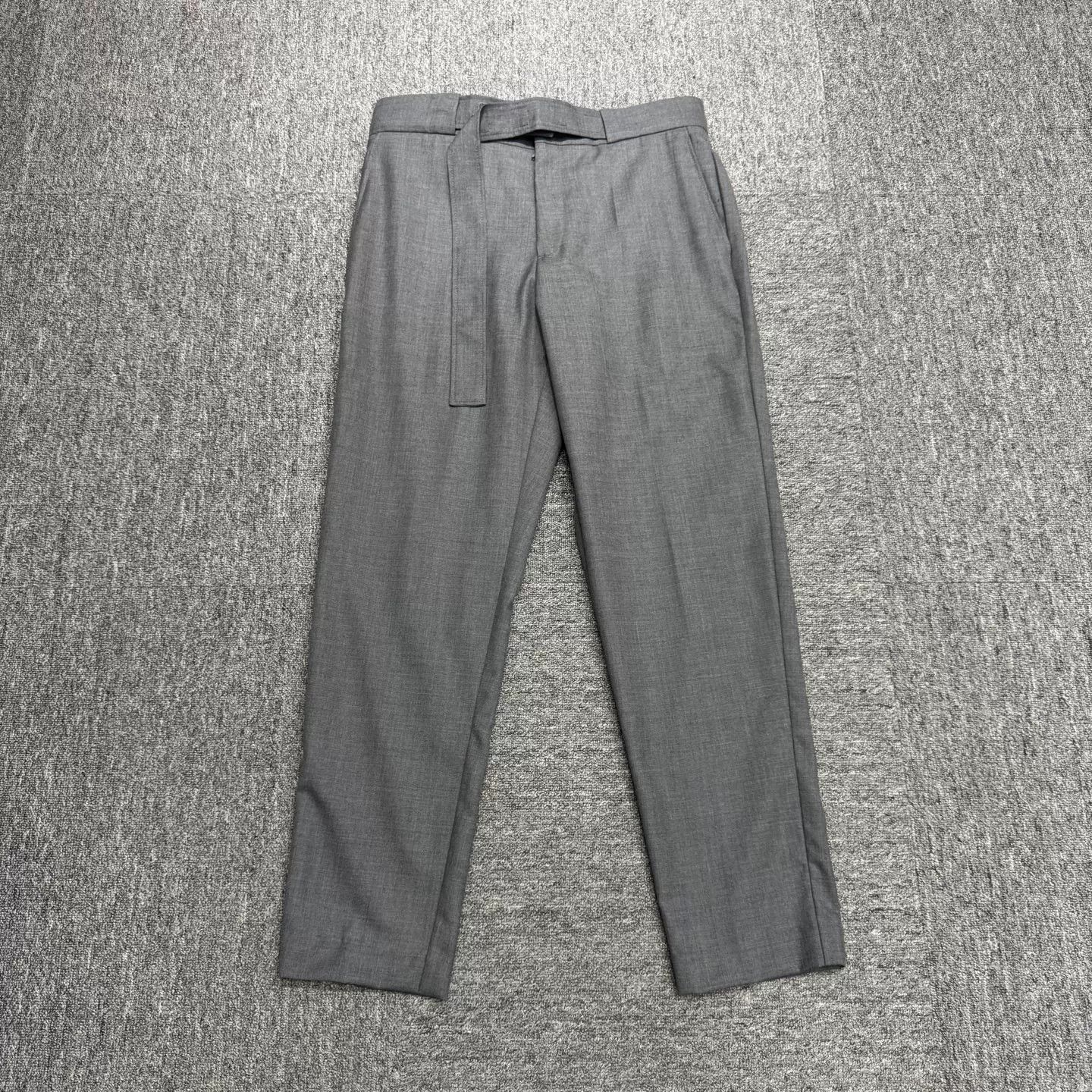 Burberry Burberry Gray Wool Casual Pants Size 34 Size US 34 / EU 50 - 2 Thumbnail