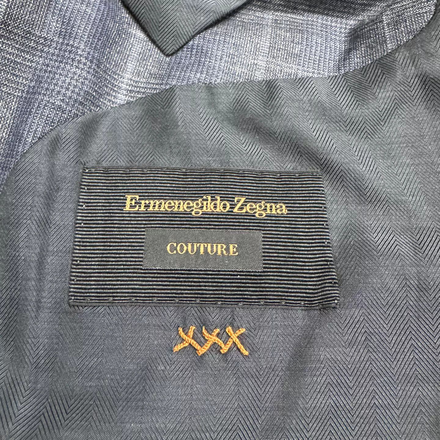 Ermenegildo Zegna Ermenegildo Zegna XXX Plaid Blazer 44R Size 44R - 3 Thumbnail