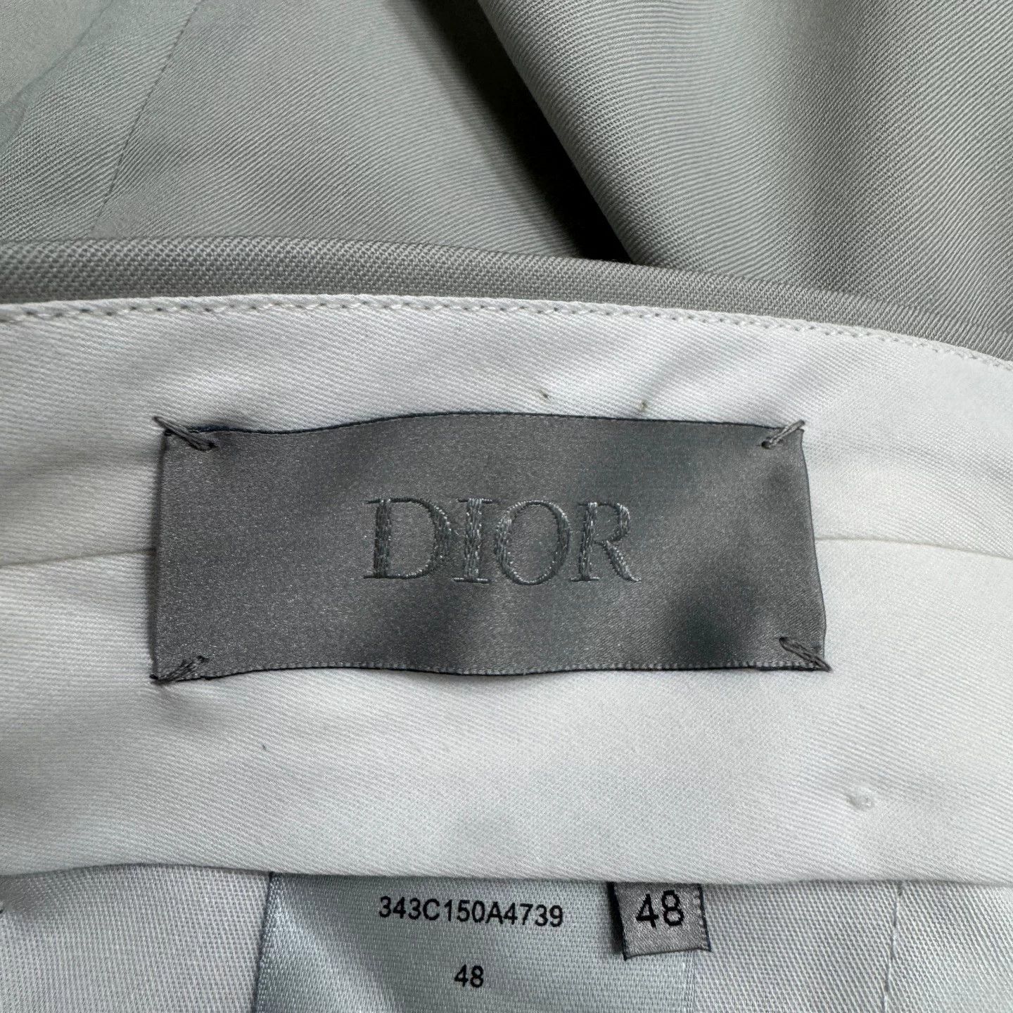 Dior Dior Virgin Wool Trousers Size 48 Size US 32 / EU 48 - 3 Thumbnail