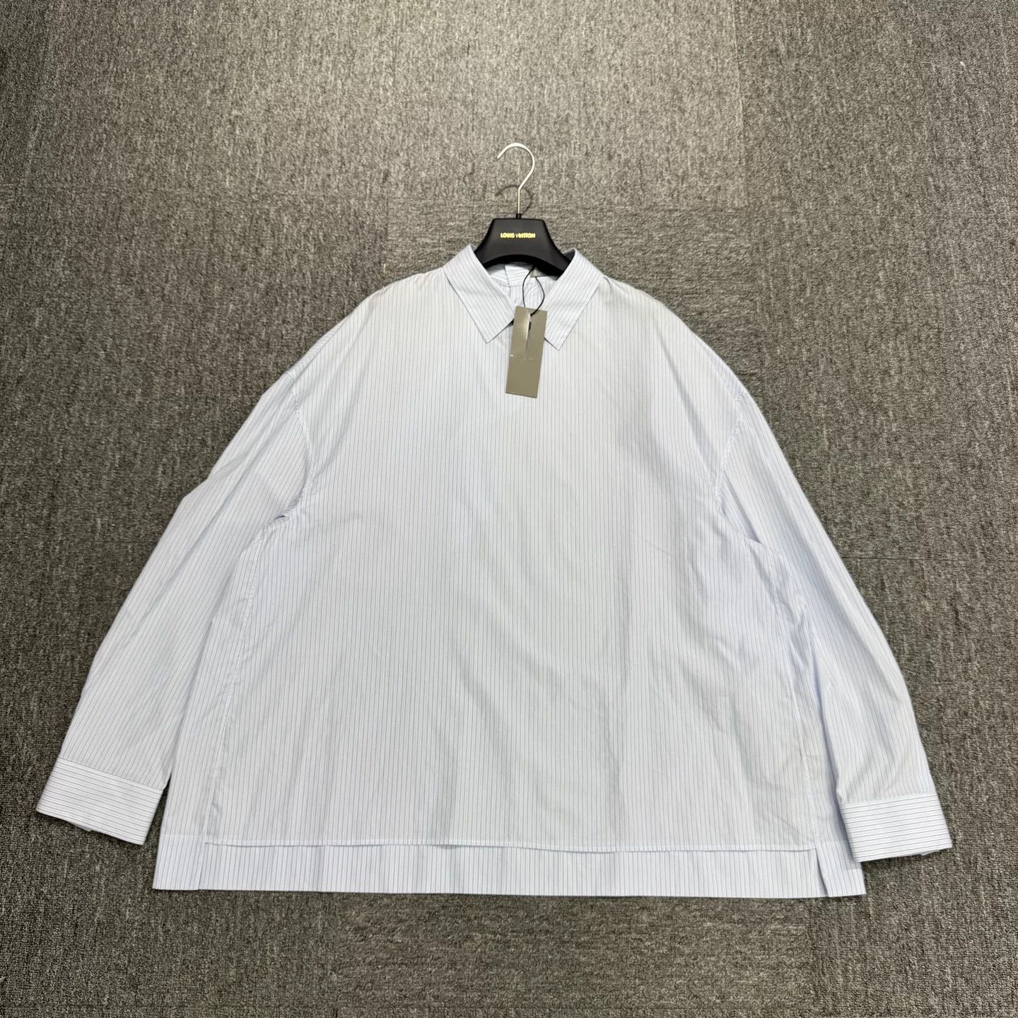 Dior Dior Blue Striped Button Up Shirt Size L Size US L / EU 52-54 / 3 - 2 Thumbnail