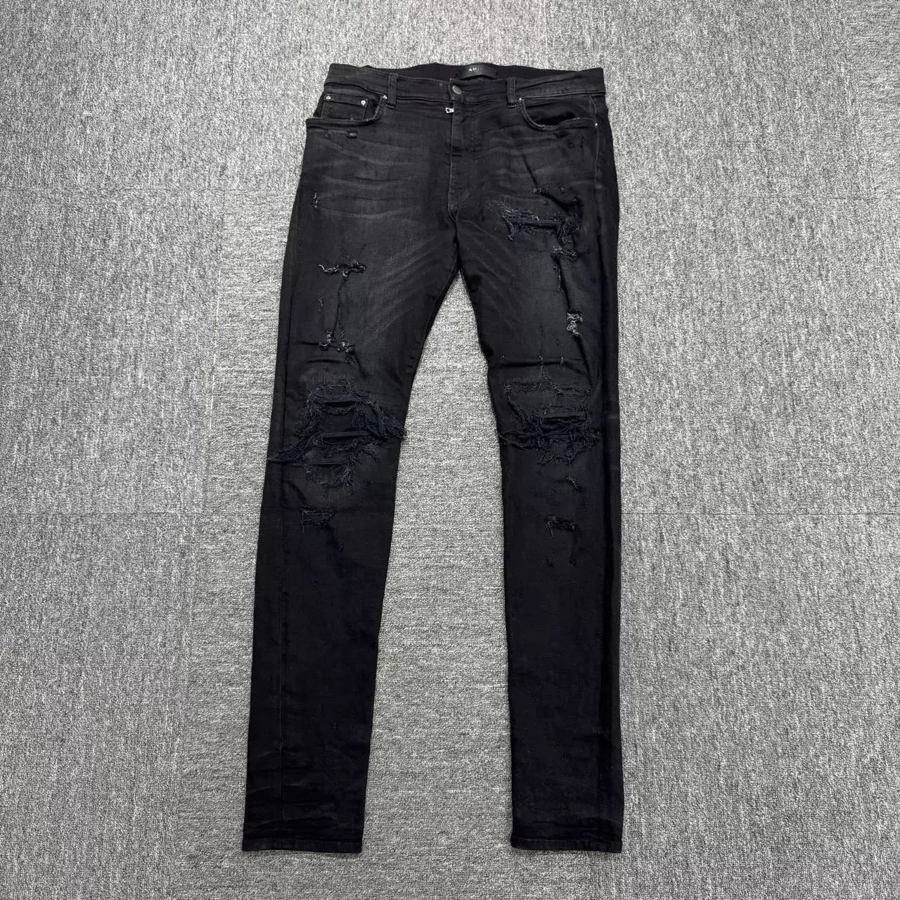 Amiri Amiri Distressed Jeans Size 34 Size US 34 / EU 50 - 2 Thumbnail