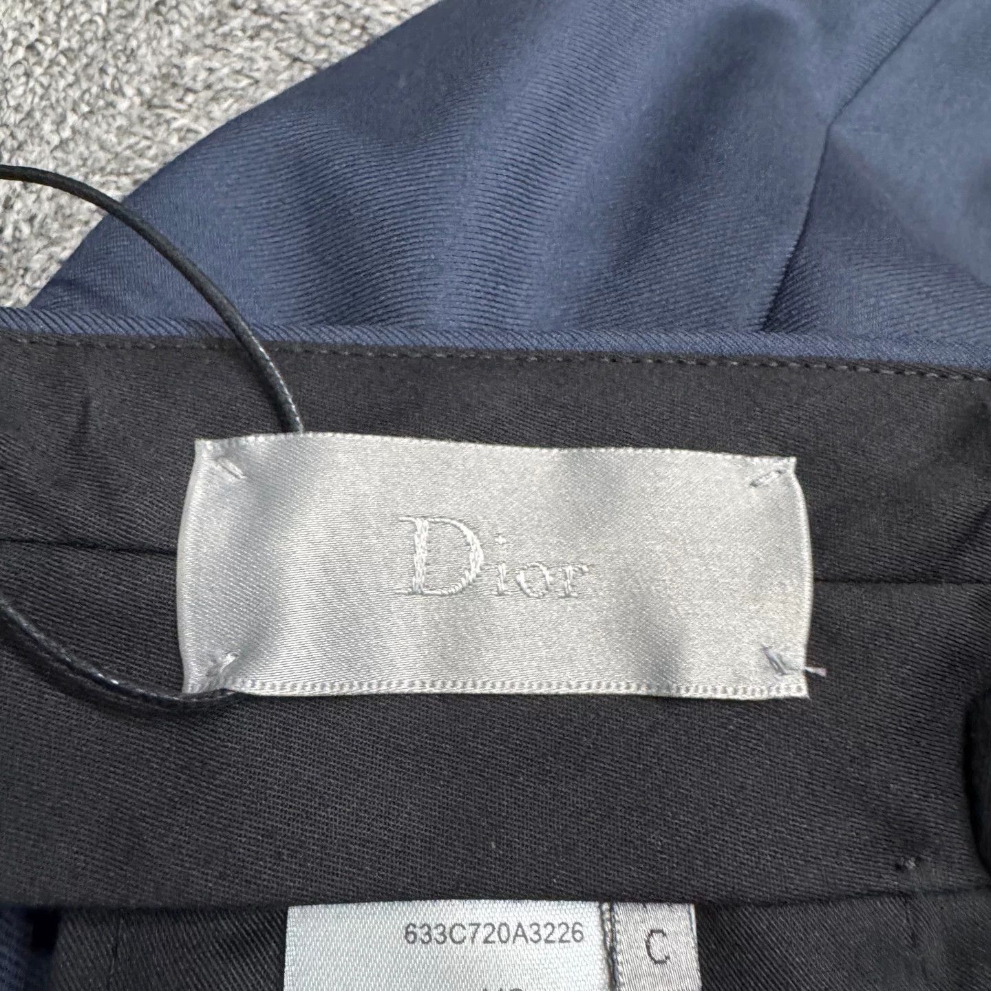 Dior Dior Virgin Wool Casual Pants Size 28 Size US 28 / EU 44 - 3 Thumbnail