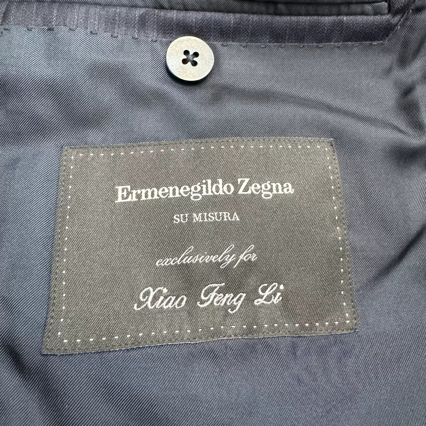 Ermenegildo Zegna Ermenegildo Zegna Su Misura Pinstripe Blazer Size 36R Size 36R - 4 Thumbnail