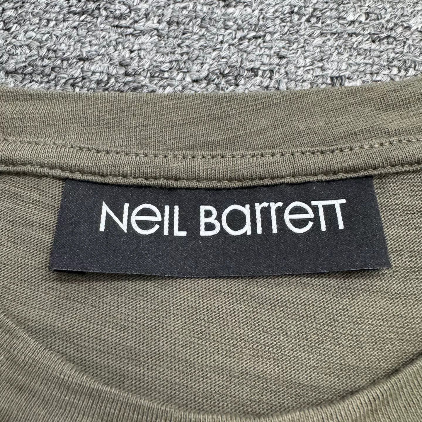 Neil Barrett Neil Barrett Colorblock Long Sleeve T-Shirt Size M Size US M / EU 48-50 / 2 - 3 Thumbnail