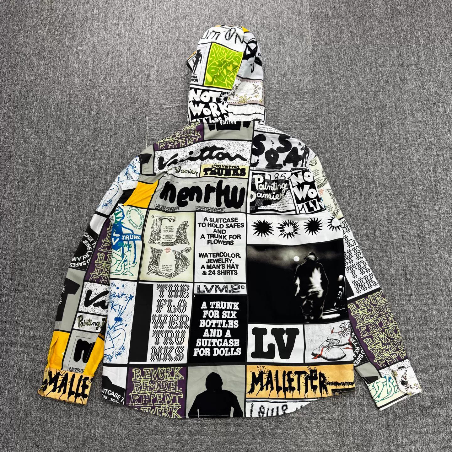 Louis Vuitton Louis Vuitton Graphic Comic Print Shirt Size XL Size US XL / EU 56 / 4 - 6 Thumbnail