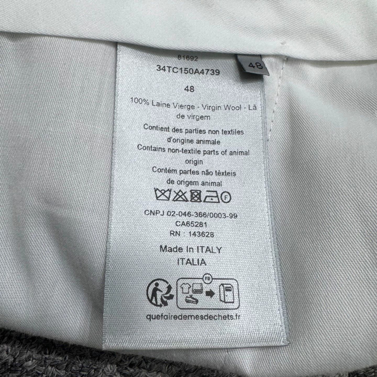 Dior Dior Virgin Wool Casual Pants Size 48 Size US 32 / EU 48 - 4 Thumbnail