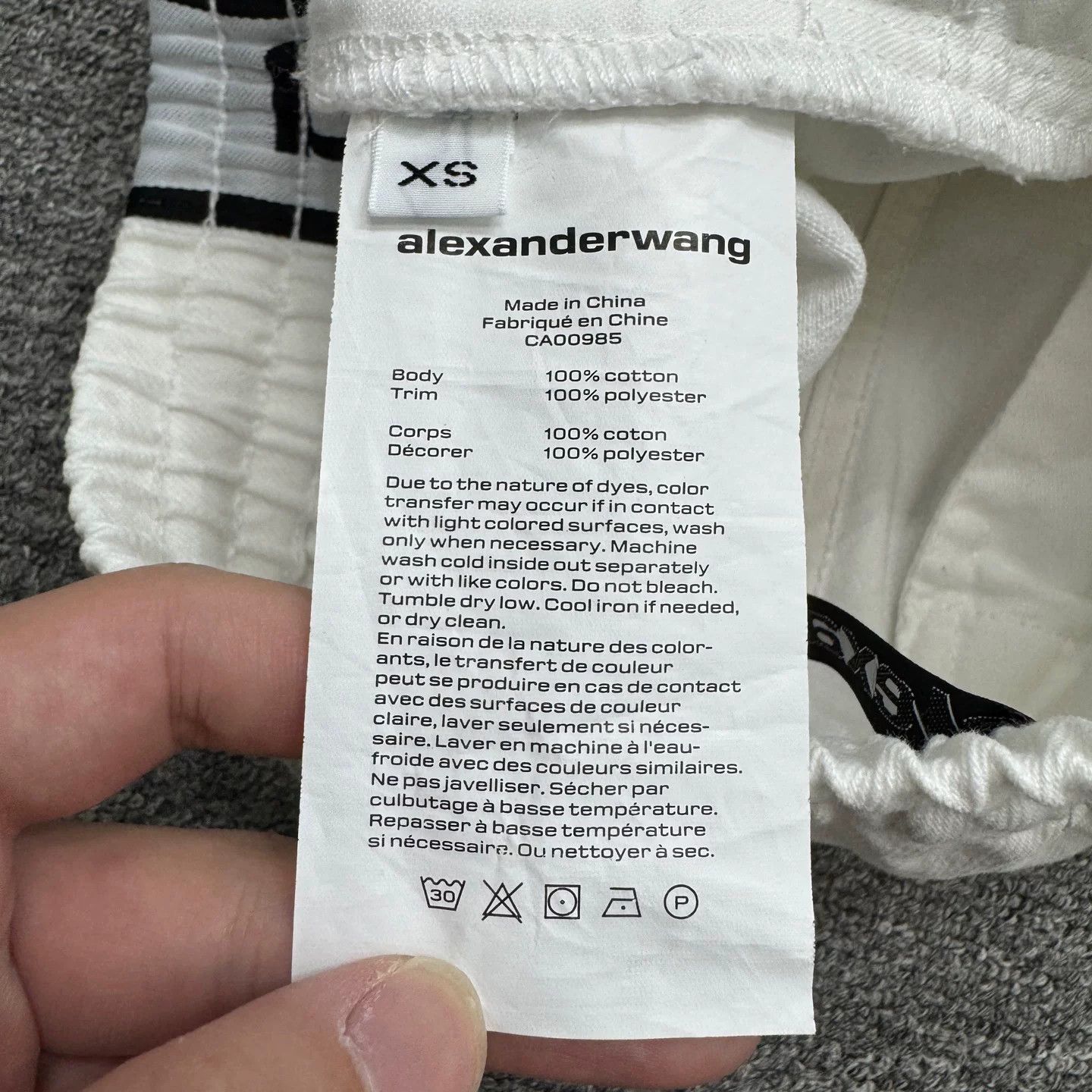 Alexander Wang Alexander Wang Logo Side Stripe Sweatpants Size 28 Size US 28 / EU 44 - 4 Thumbnail