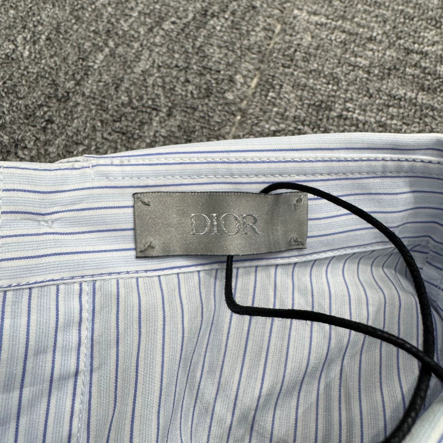 Dior Dior Striped Shirt Size L Size US L / EU 52-54 / 3 - 3 Thumbnail