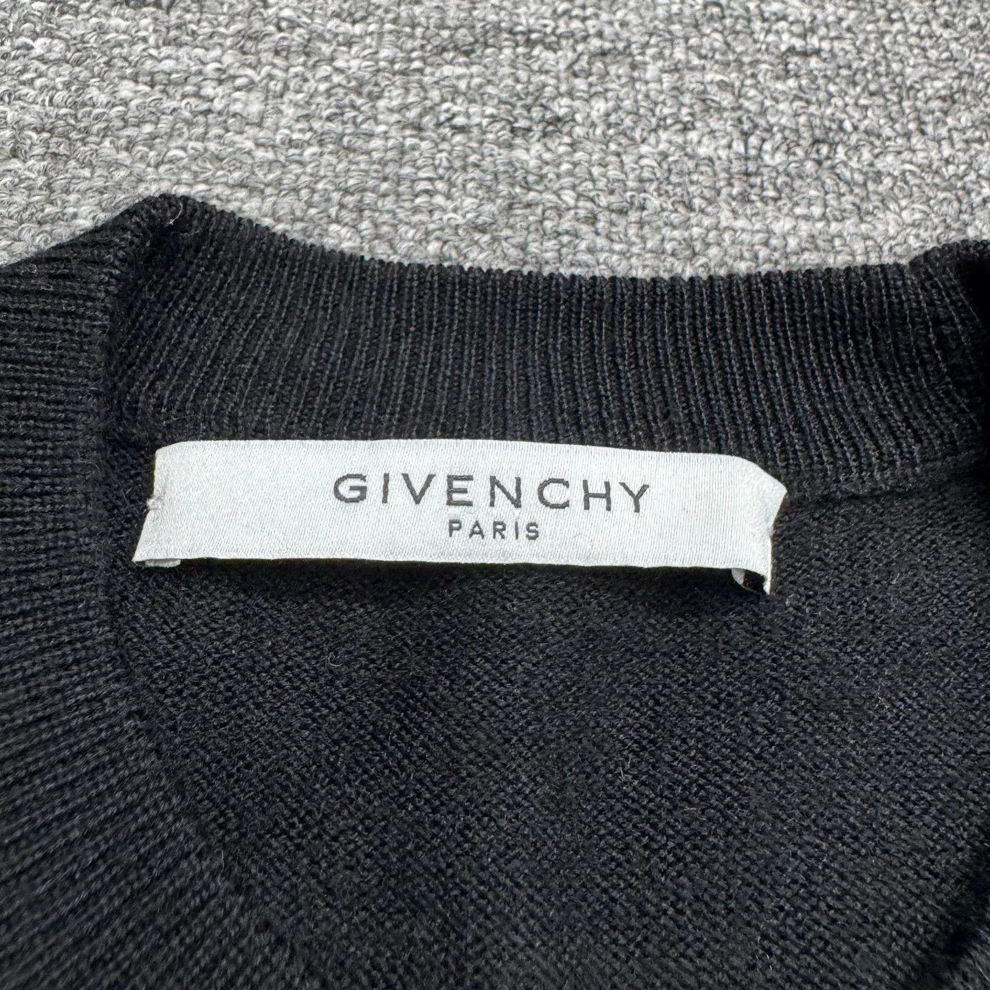 Givenchy Givenchy Logo Striped Wool Sweater Size S Size US S / EU 44-46 / 1 - 3 Thumbnail