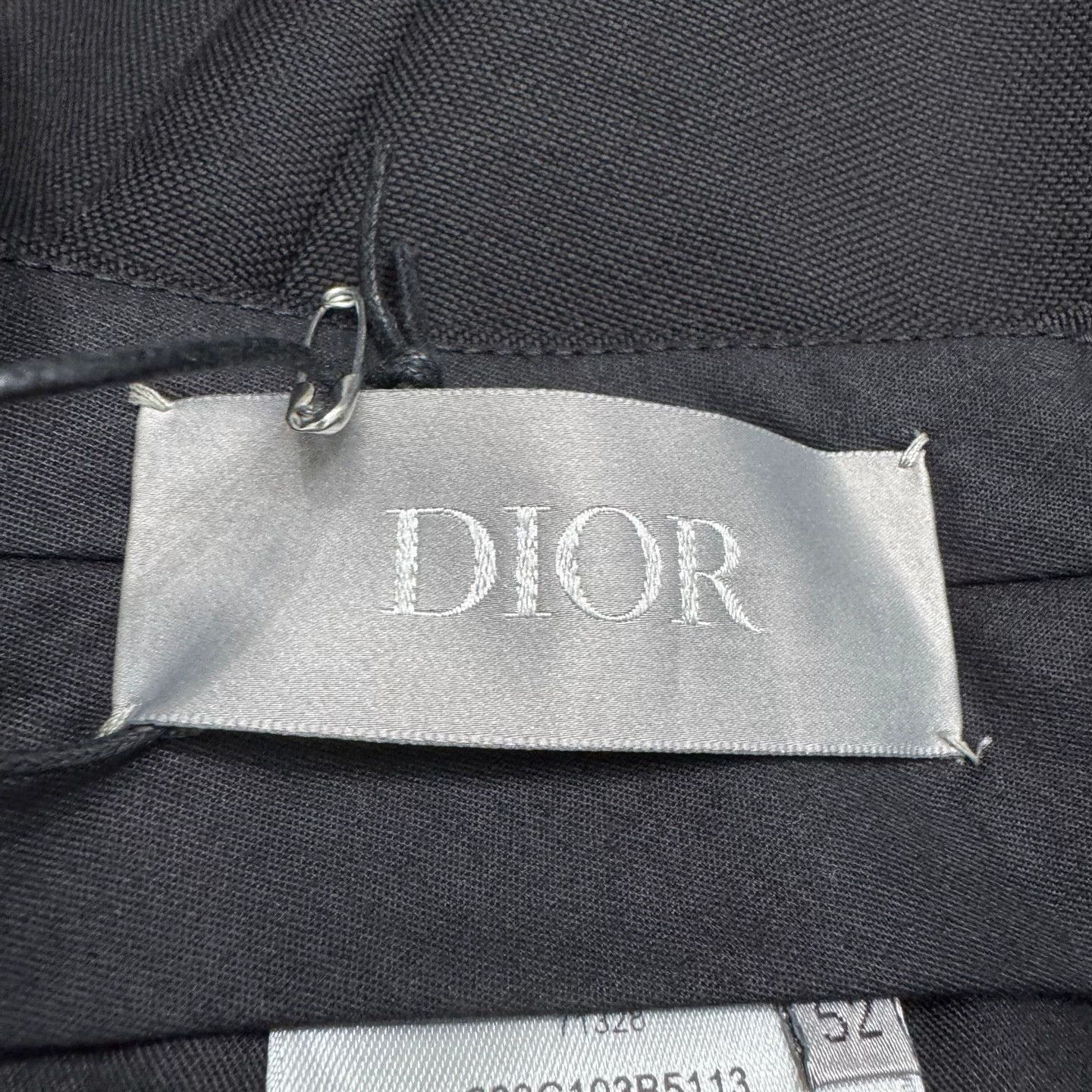 Dior Dior Wool Mohair Embroidered Trousers Size 52 Size US 36 / EU 52 - 3 Thumbnail