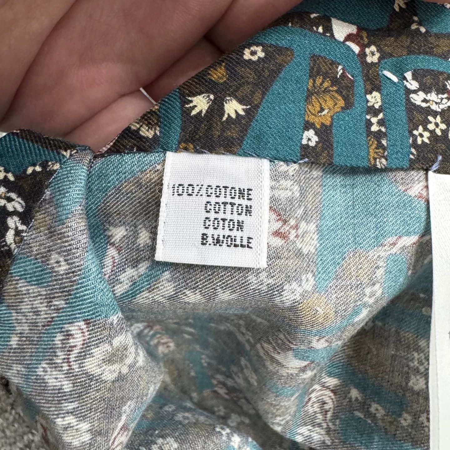 Kiton Kiton Floral Print Shirt Size S Size US S / EU 44-46 / 1 - 5 Thumbnail