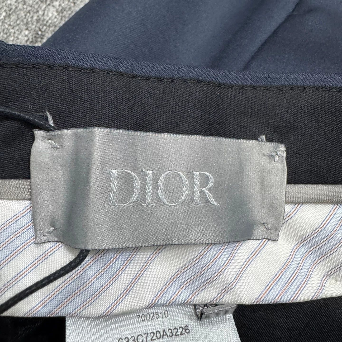 Dior Dior Virgin Wool Casual Trousers Size 26 Size US 26 / EU 42 - 3 Thumbnail