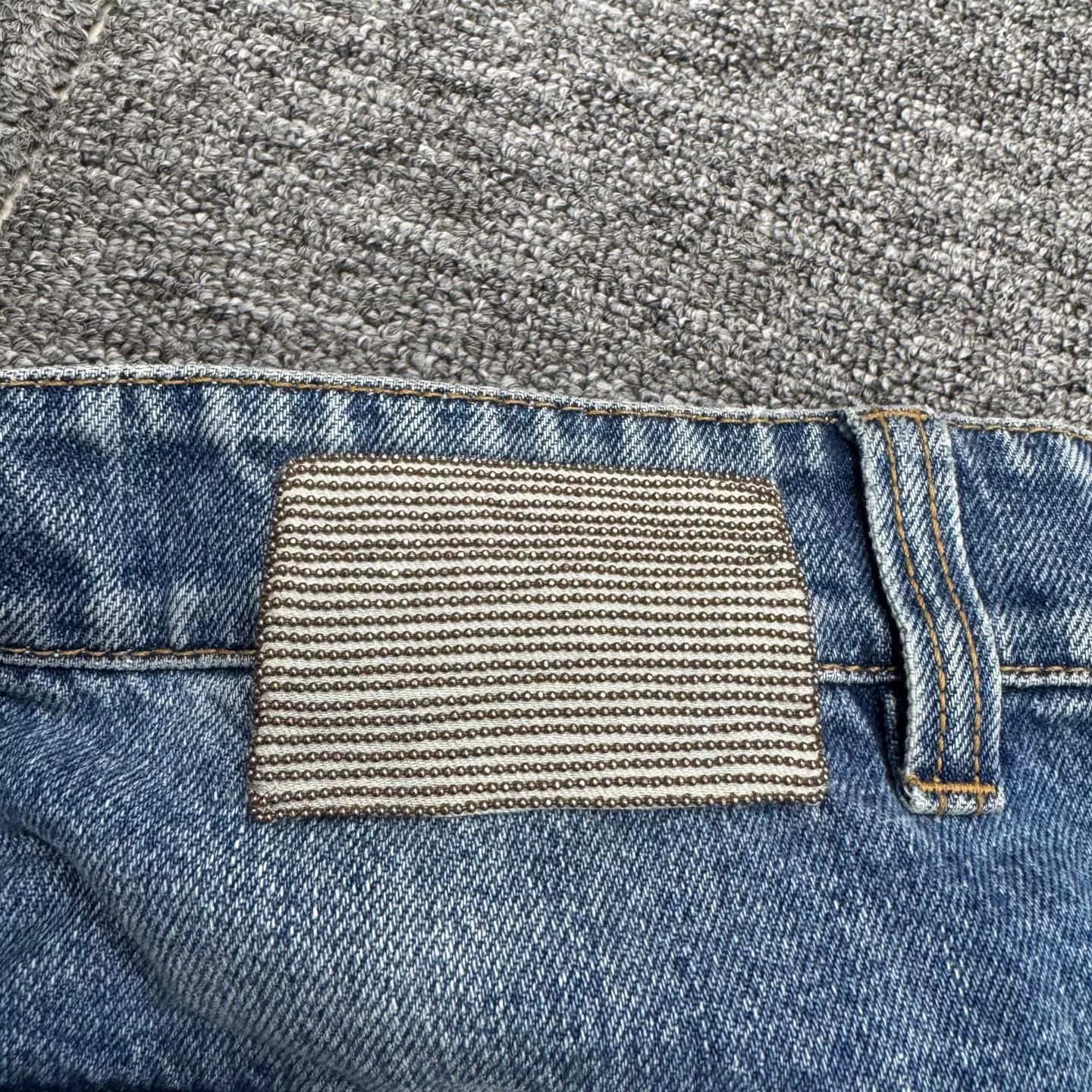Brunello Cucinelli Brunello Cucinelli The Skater Straight Leg Jeans Size 40 Size 27" / US 4 / IT 40 - 7 Thumbnail