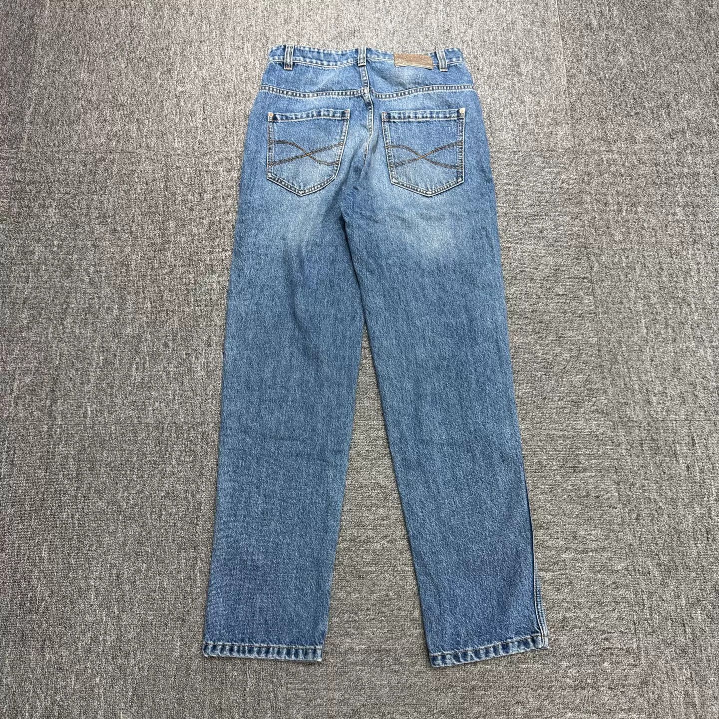 Brunello Cucinelli Brunello Cucinelli The Skater Straight Leg Jeans Size 40 Size 27" / US 4 / IT 40 - 6 Thumbnail